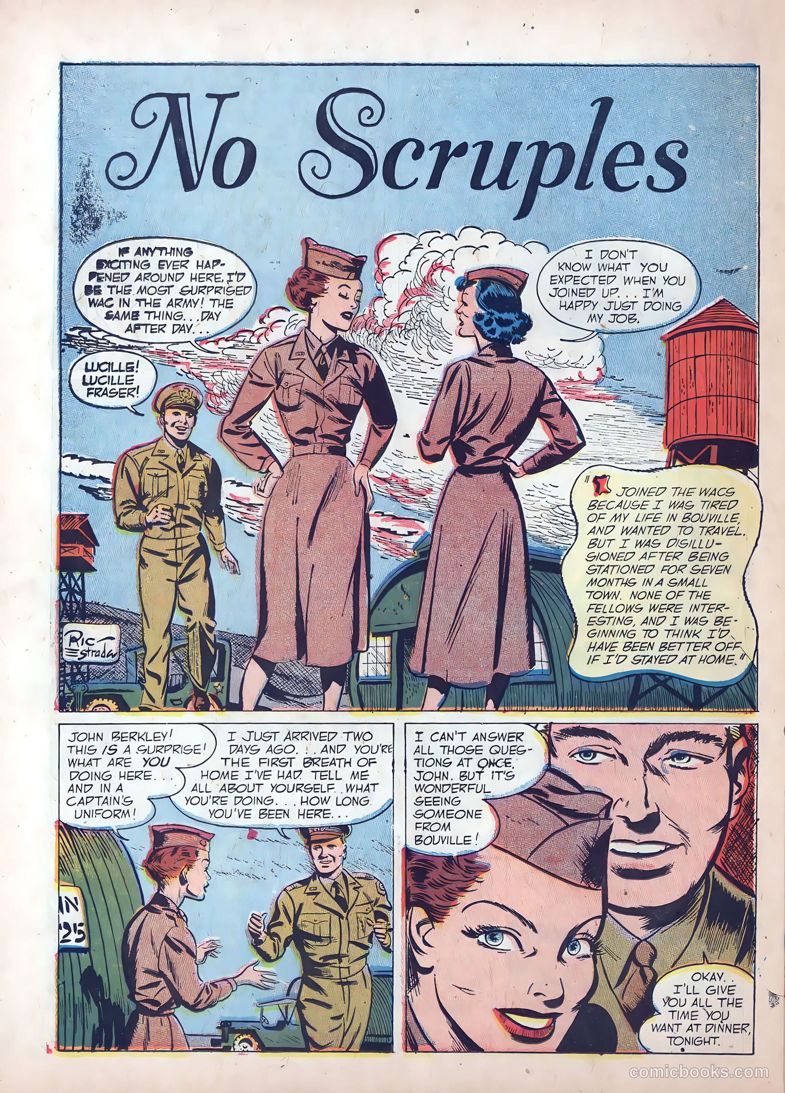 Wartime Romances #9 (1952) — page 26 of 36