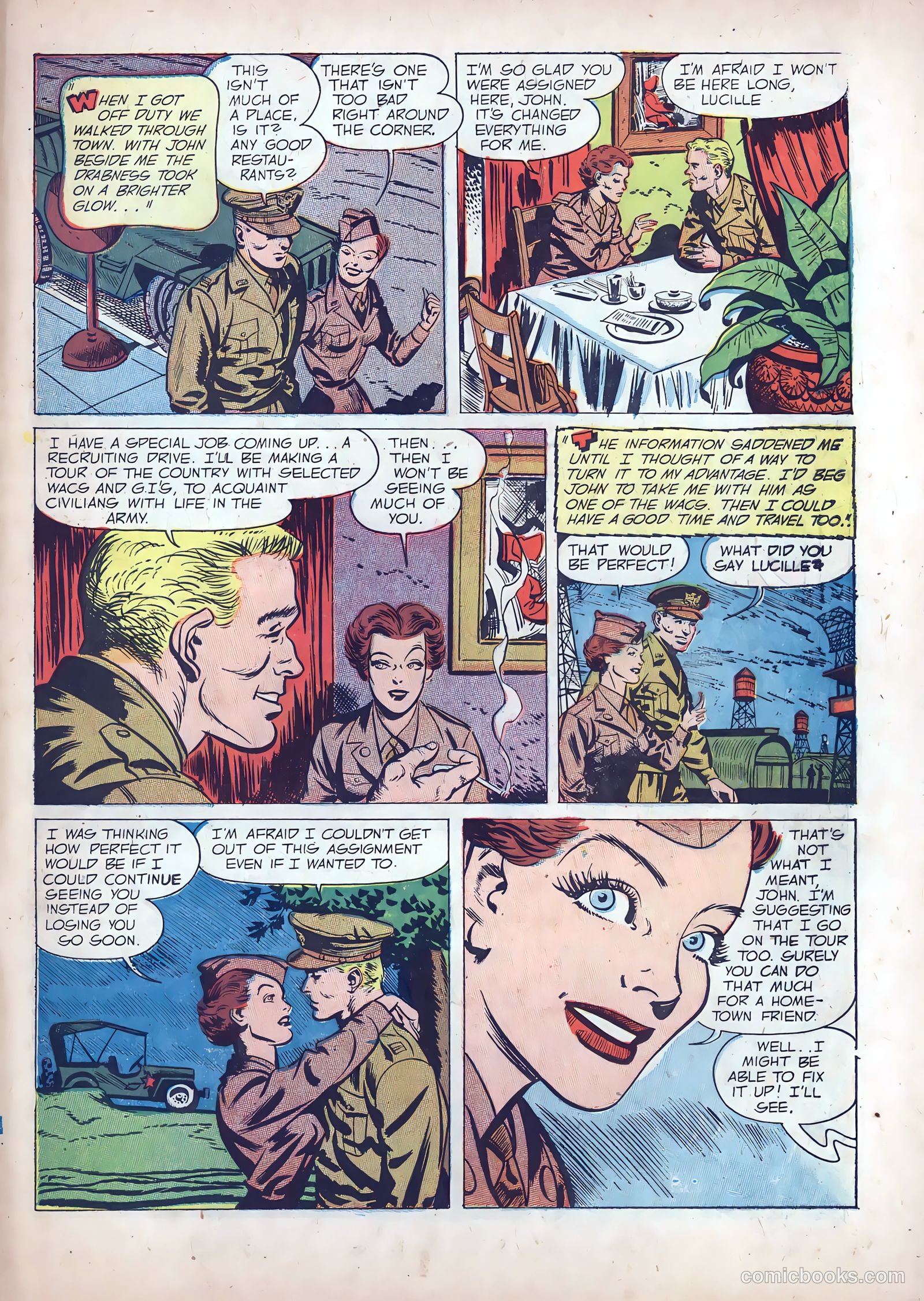 Wartime Romances #9 (1952) — page 27 of 36