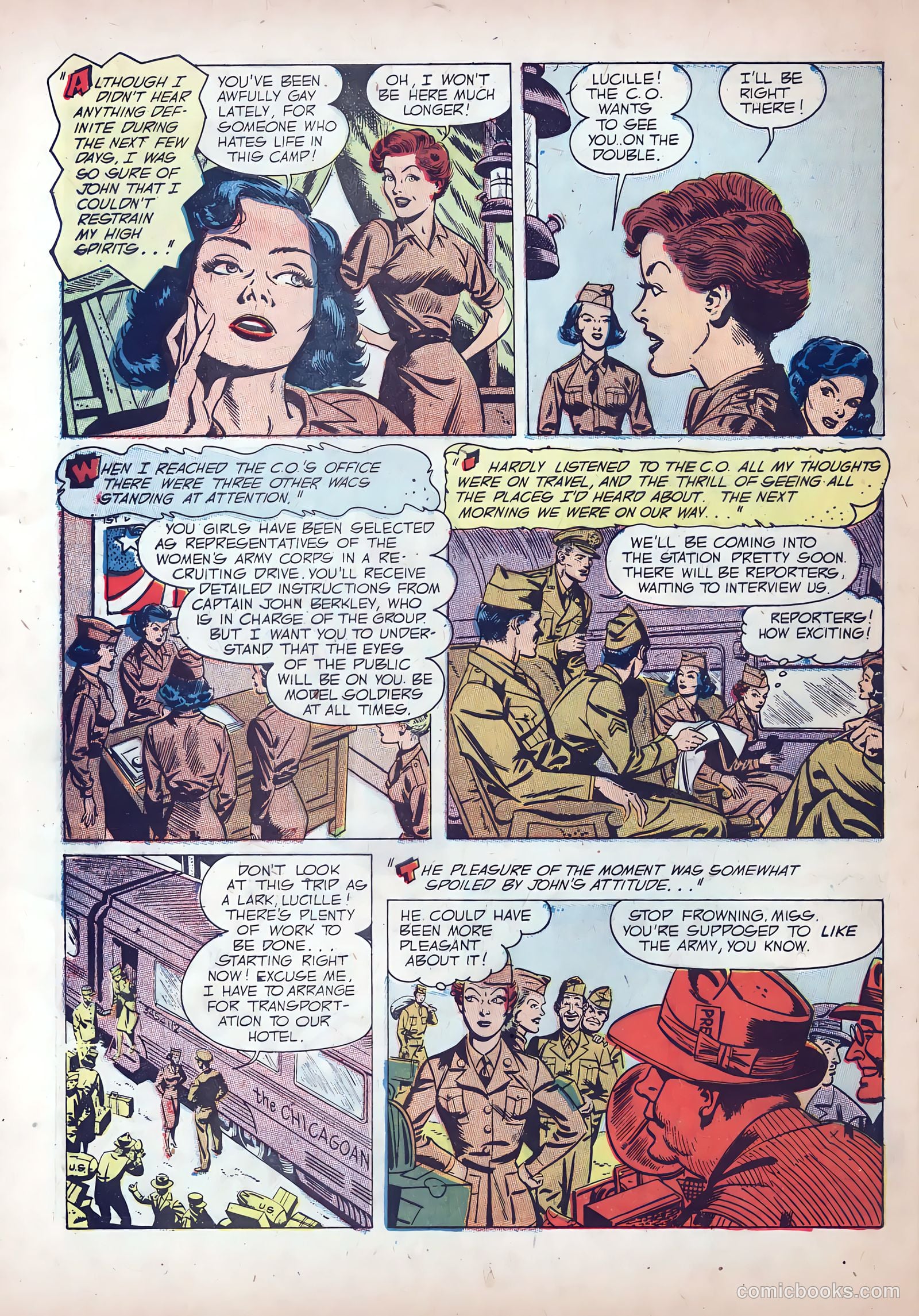 Wartime Romances #9 (1952) — page 28 of 36