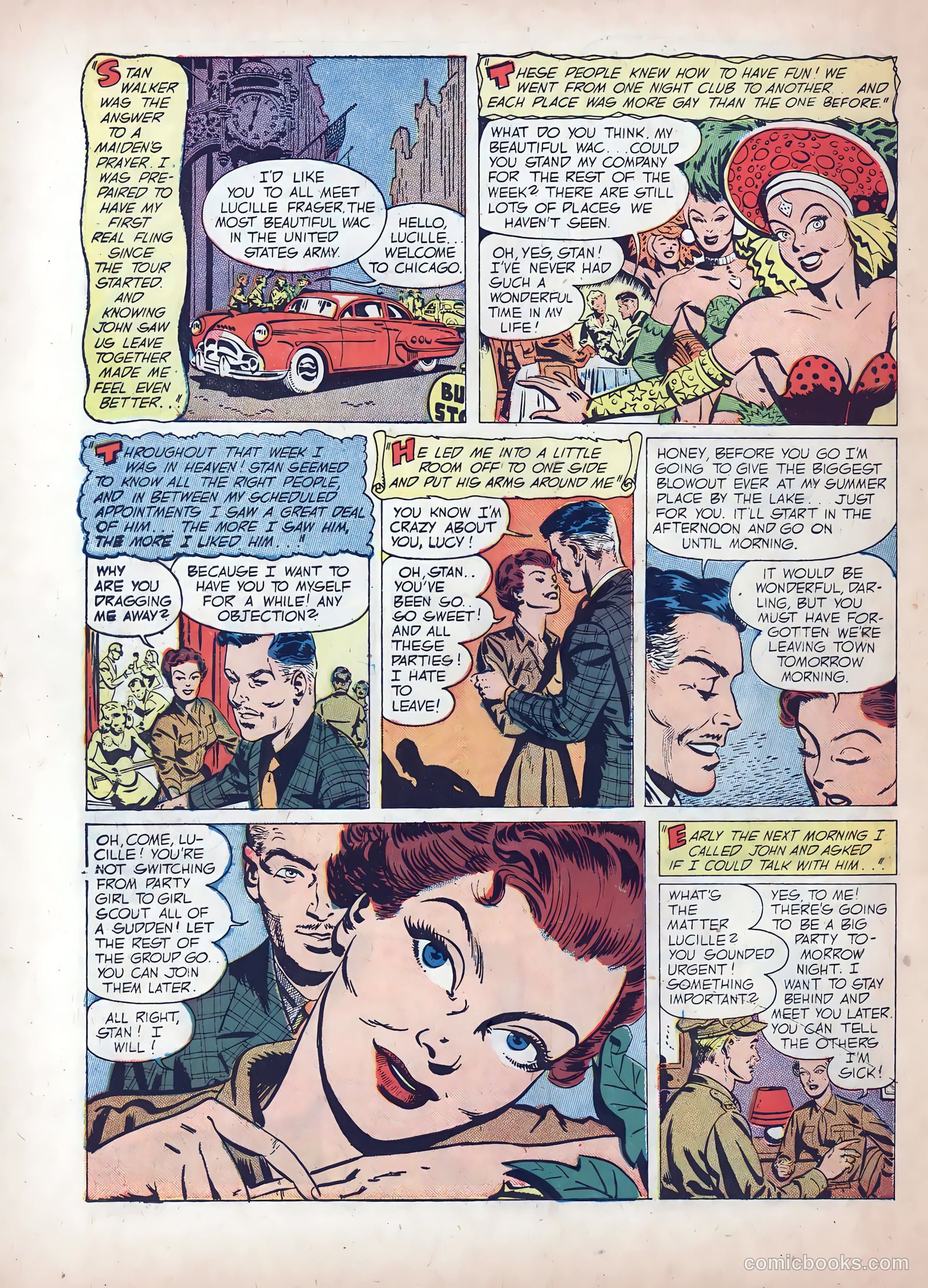 Wartime Romances #9 (1952) — page 30 of 36