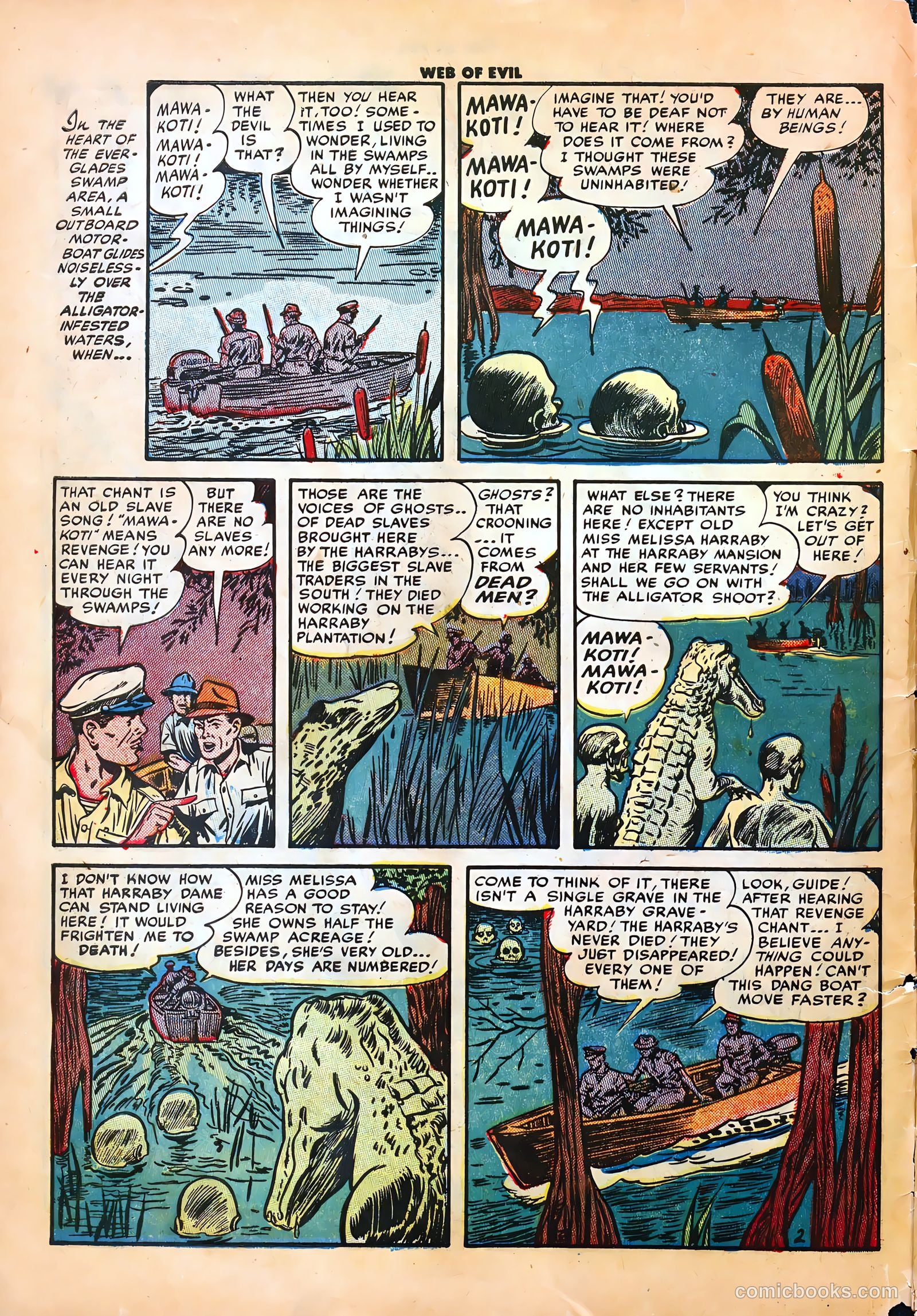 Web of Evil #1 (1952) — page 4 of 36