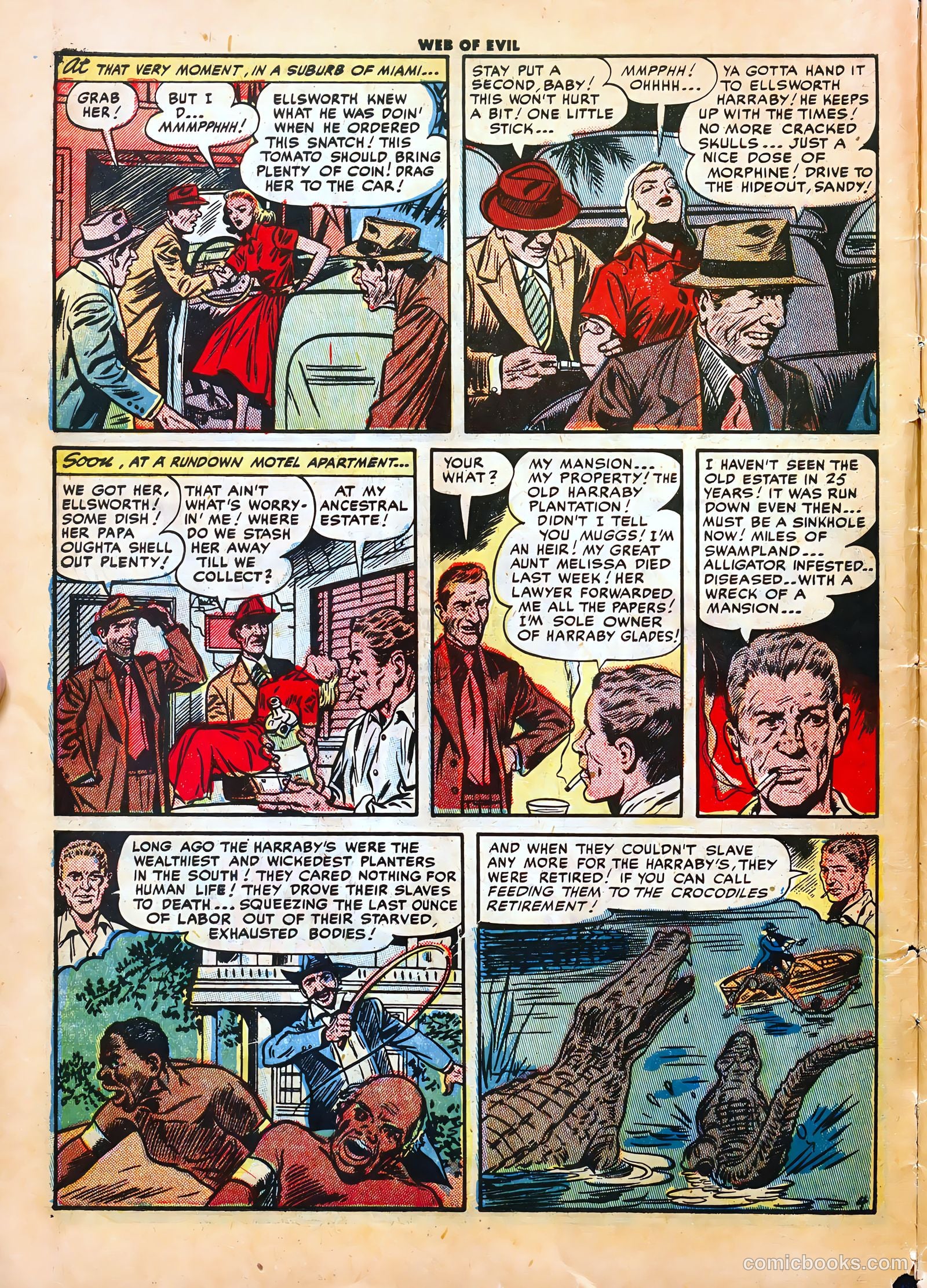 Web of Evil #1 (1952) — page 6 of 36