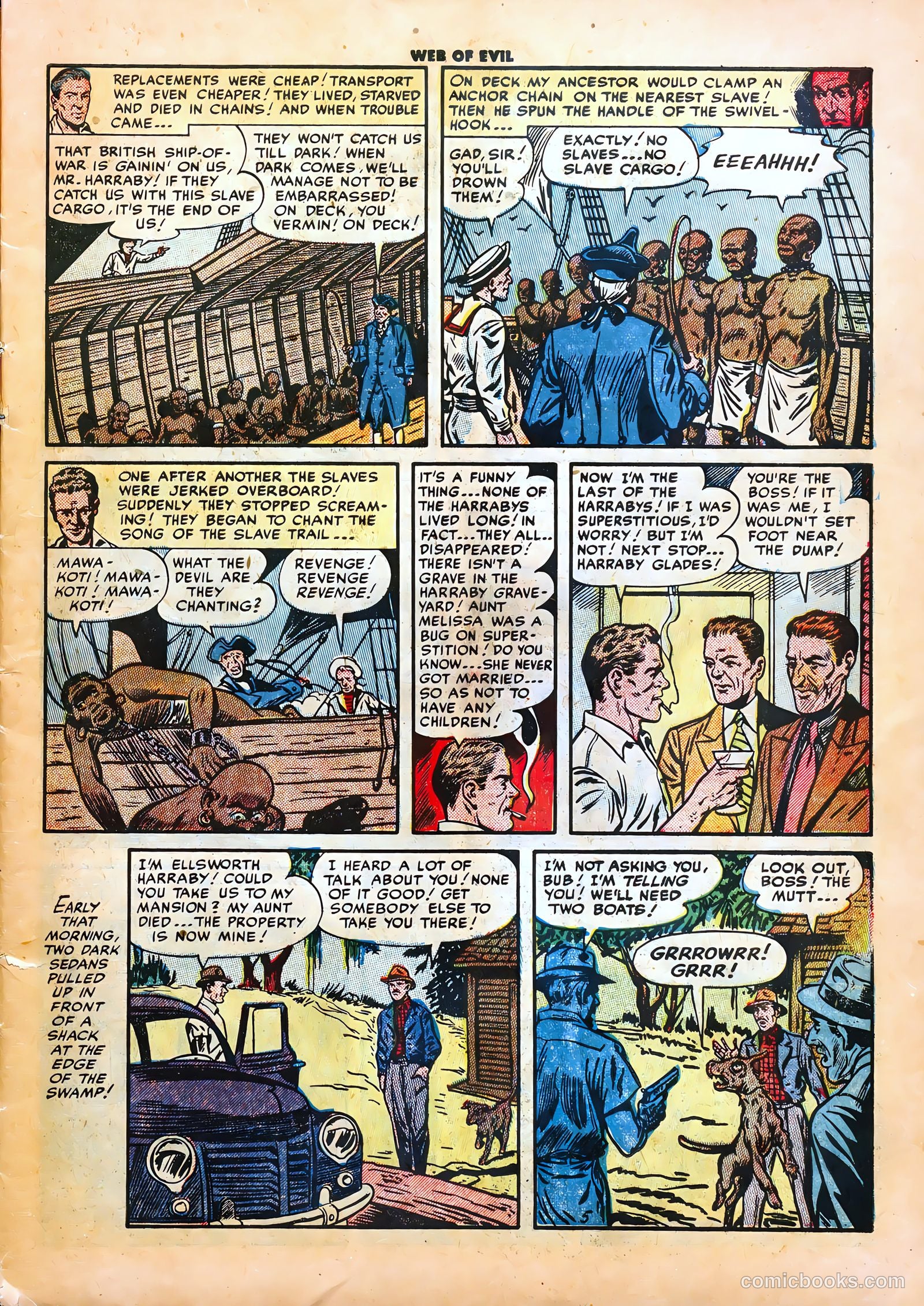 Web of Evil #1 (1952) — page 7 of 36