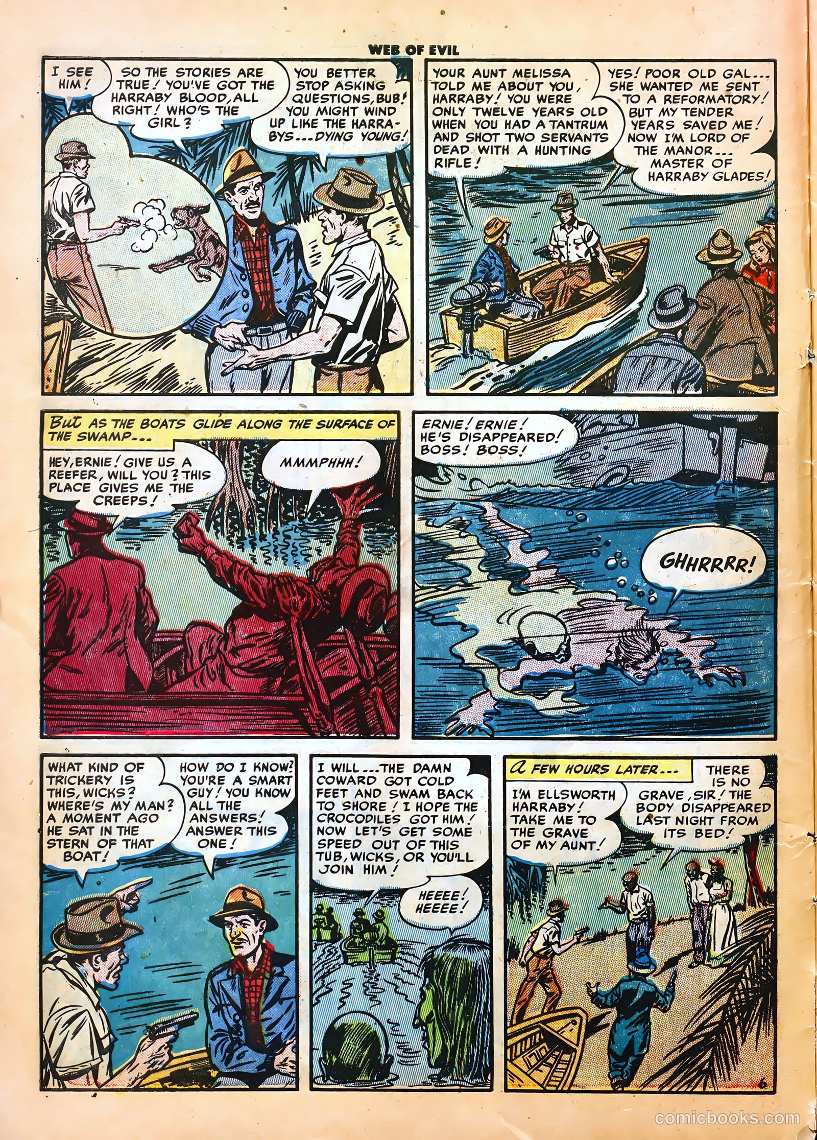 Web of Evil #1 (1952) — page 8 of 36