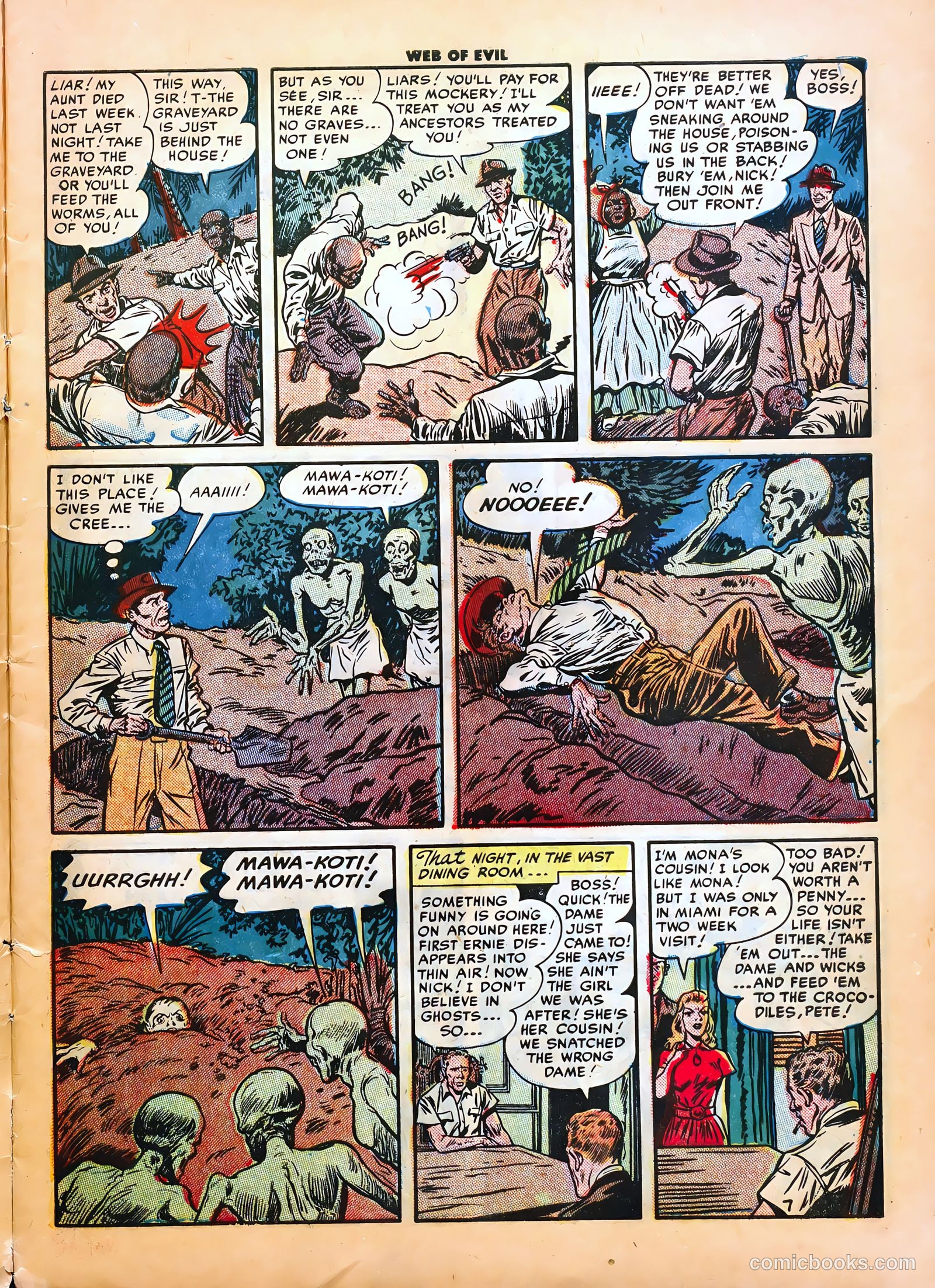 Web of Evil #1 (1952) — page 9 of 36