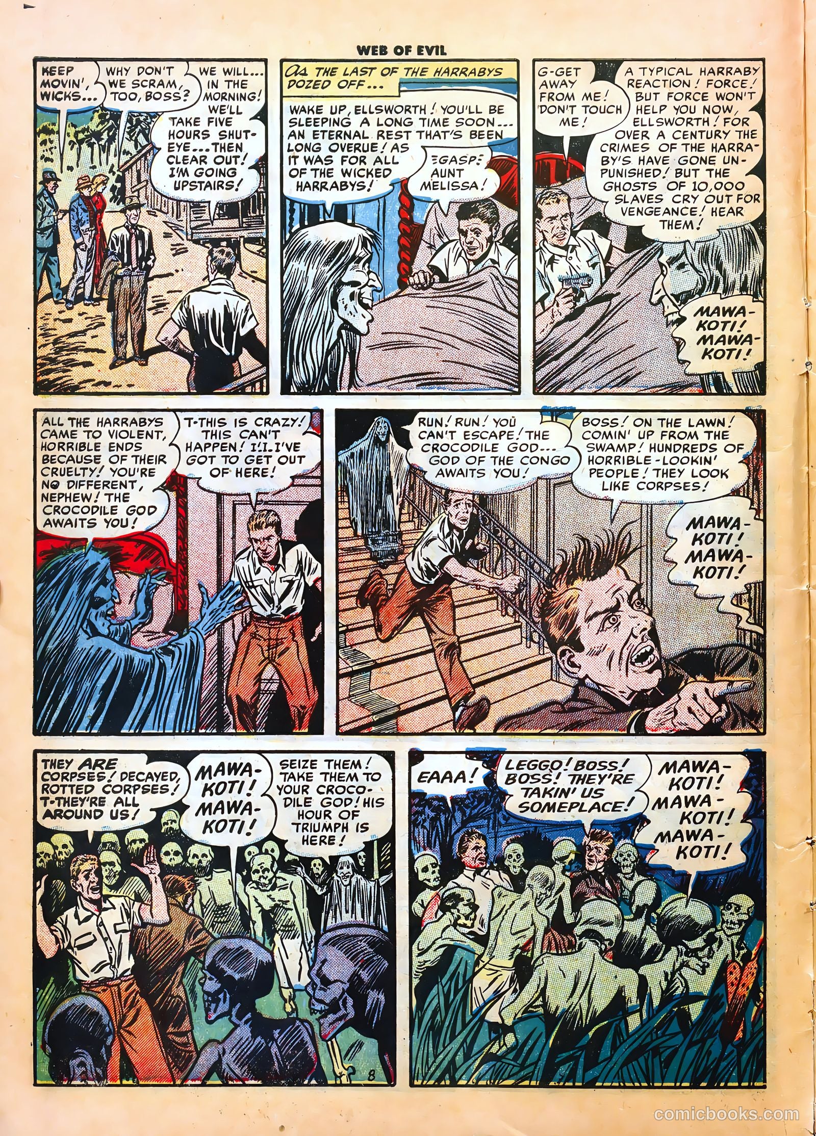 Web of Evil #1 (1952) — page 10 of 36