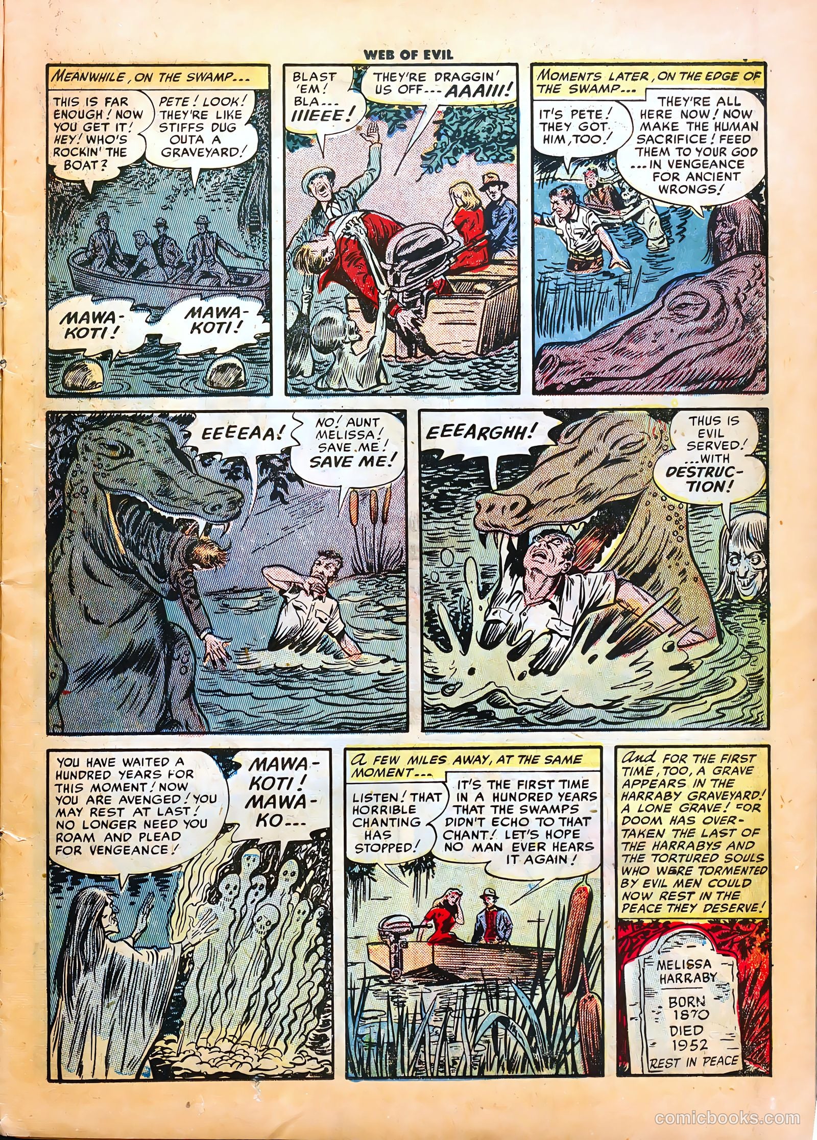 Web of Evil #1 (1952) — page 11 of 36