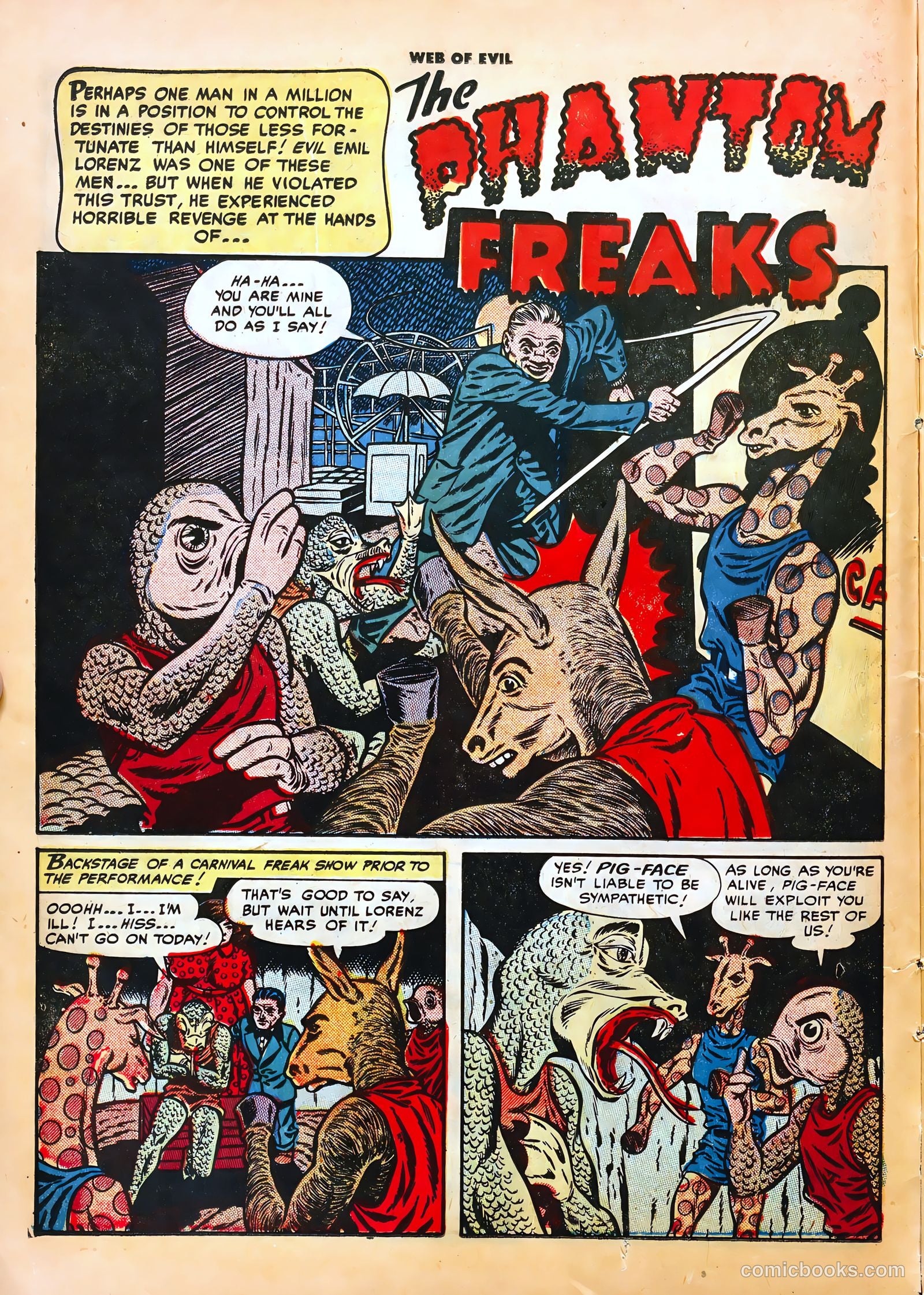 Web of Evil #1 (1952) — page 12 of 36