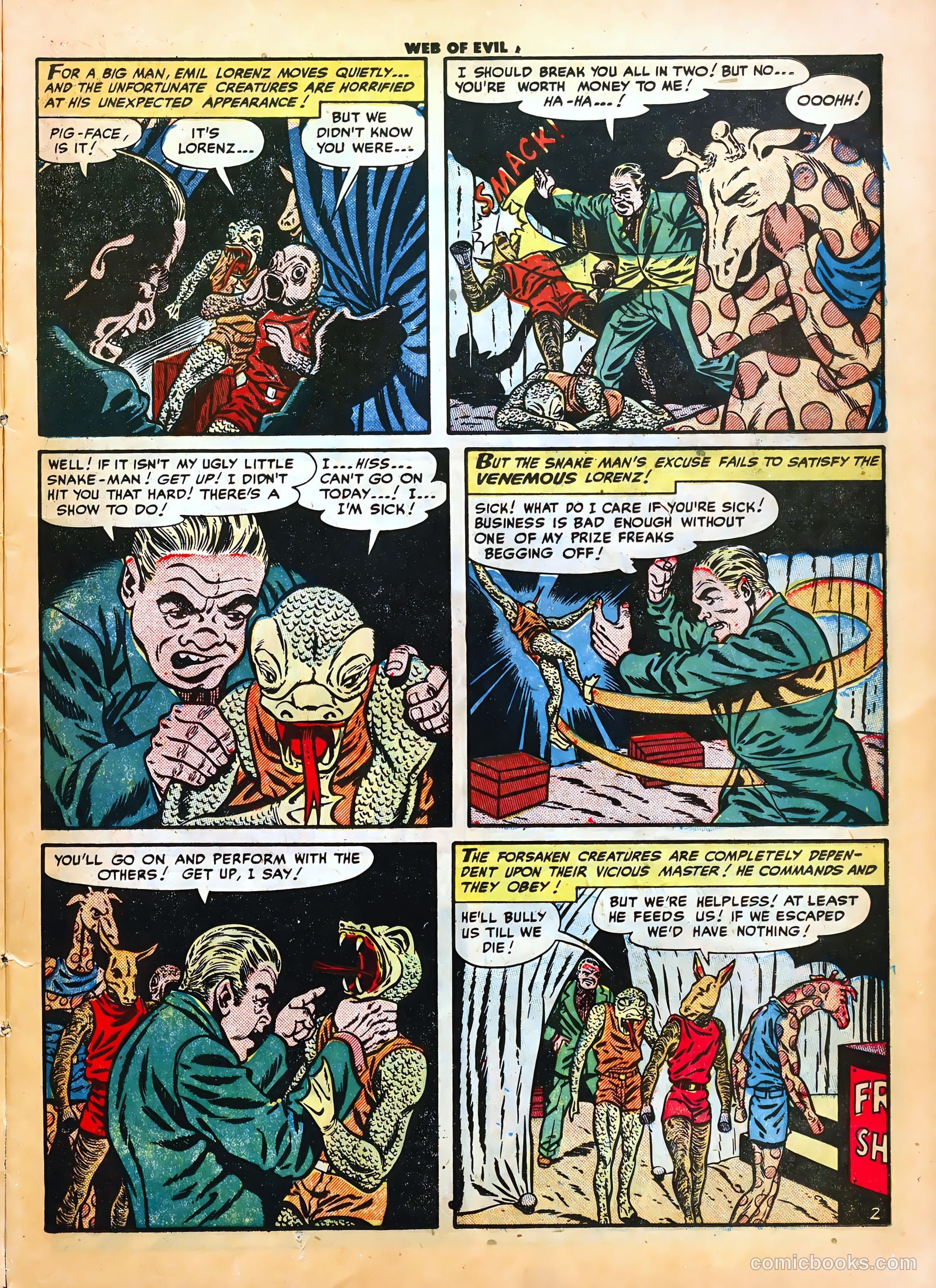 Web of Evil #1 (1952) — page 13 of 36