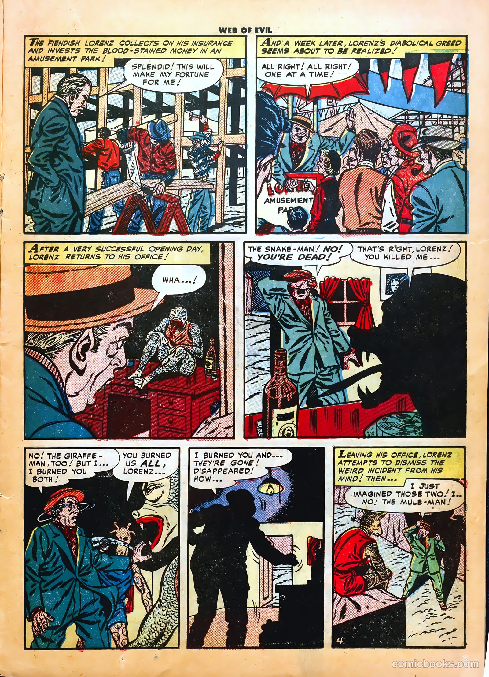 Web of Evil #1 (1952) — page 15 of 36