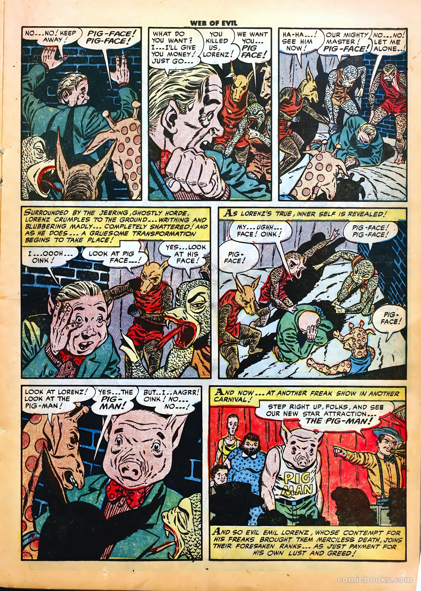 Web of Evil #1 (1952) — page 17 of 36
