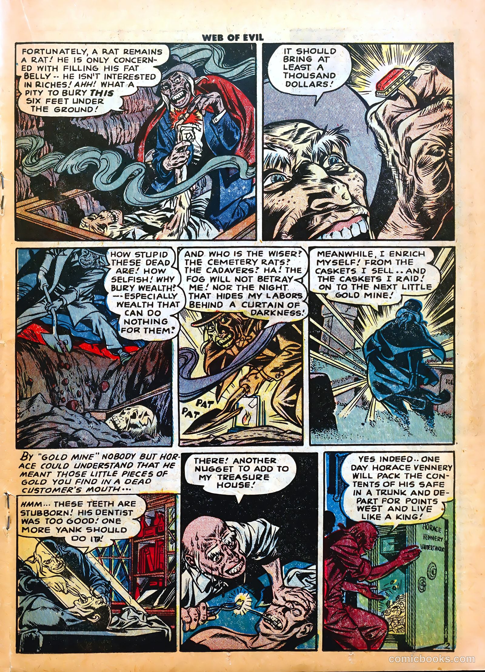 Web of Evil #1 (1952) — page 19 of 36