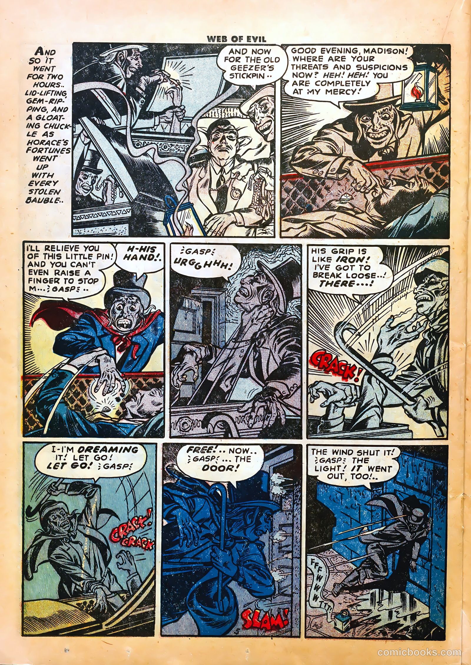 Web of Evil #1 (1952) — page 22 of 36