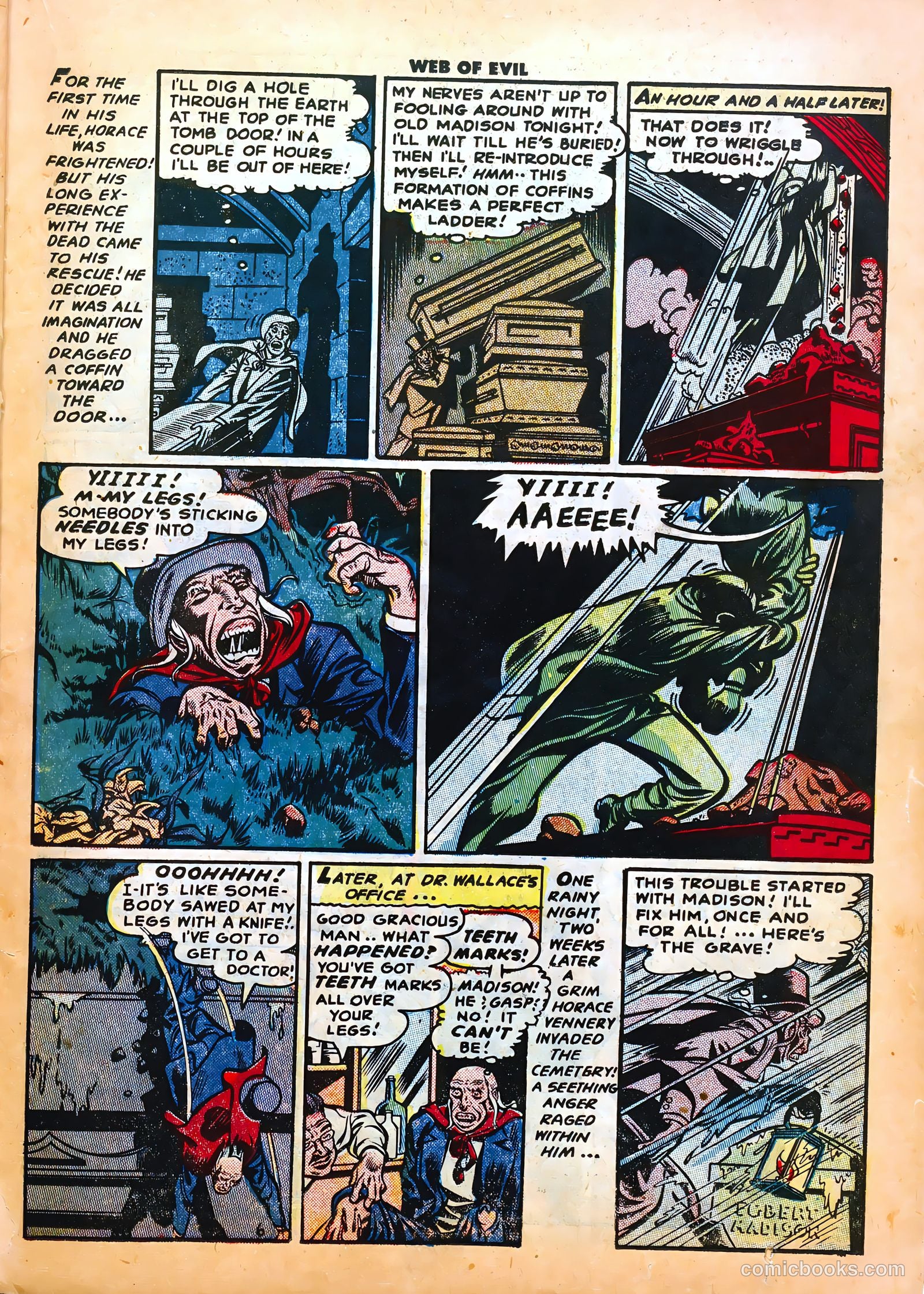 Web of Evil #1 (1952) — page 23 of 36