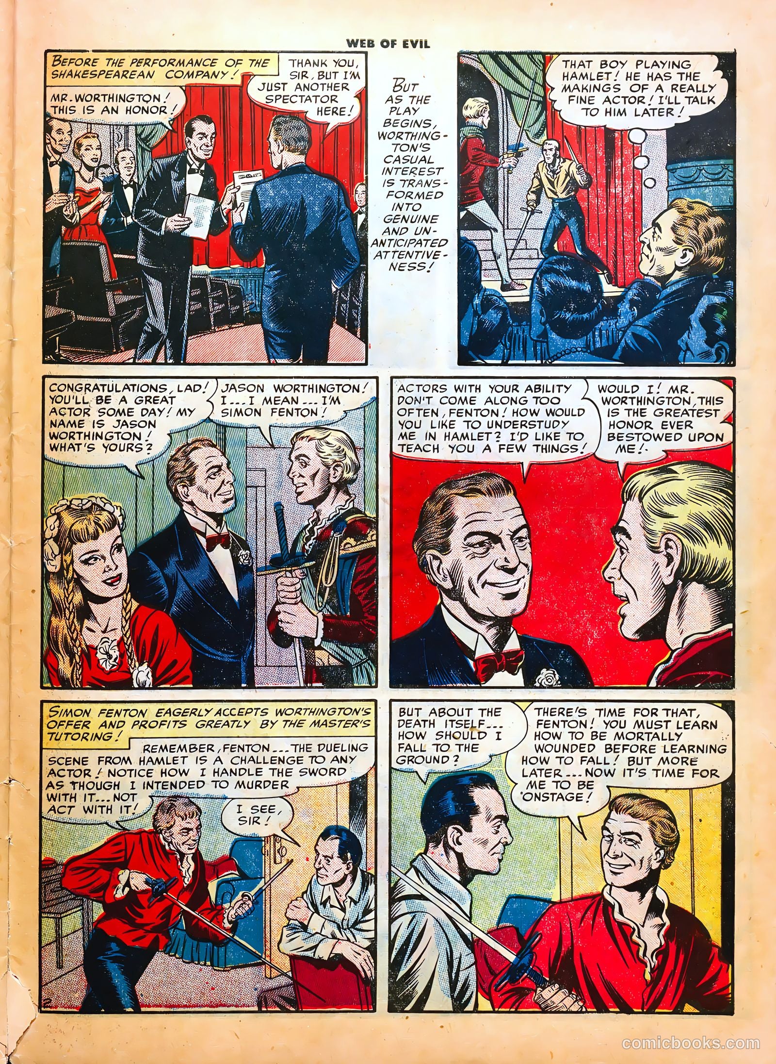 Web of Evil #1 (1952) — page 27 of 36
