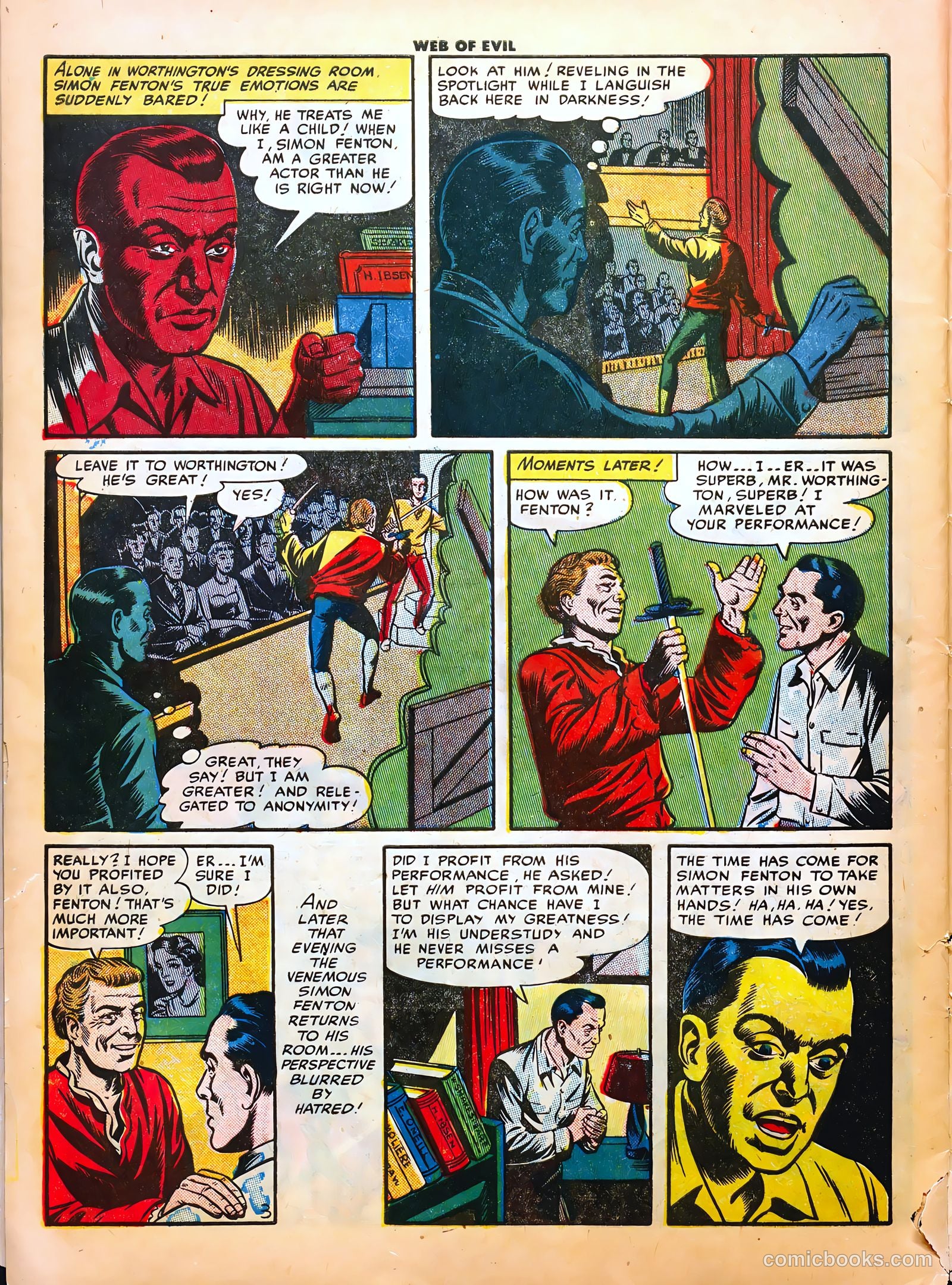Web of Evil #1 (1952) — page 28 of 36