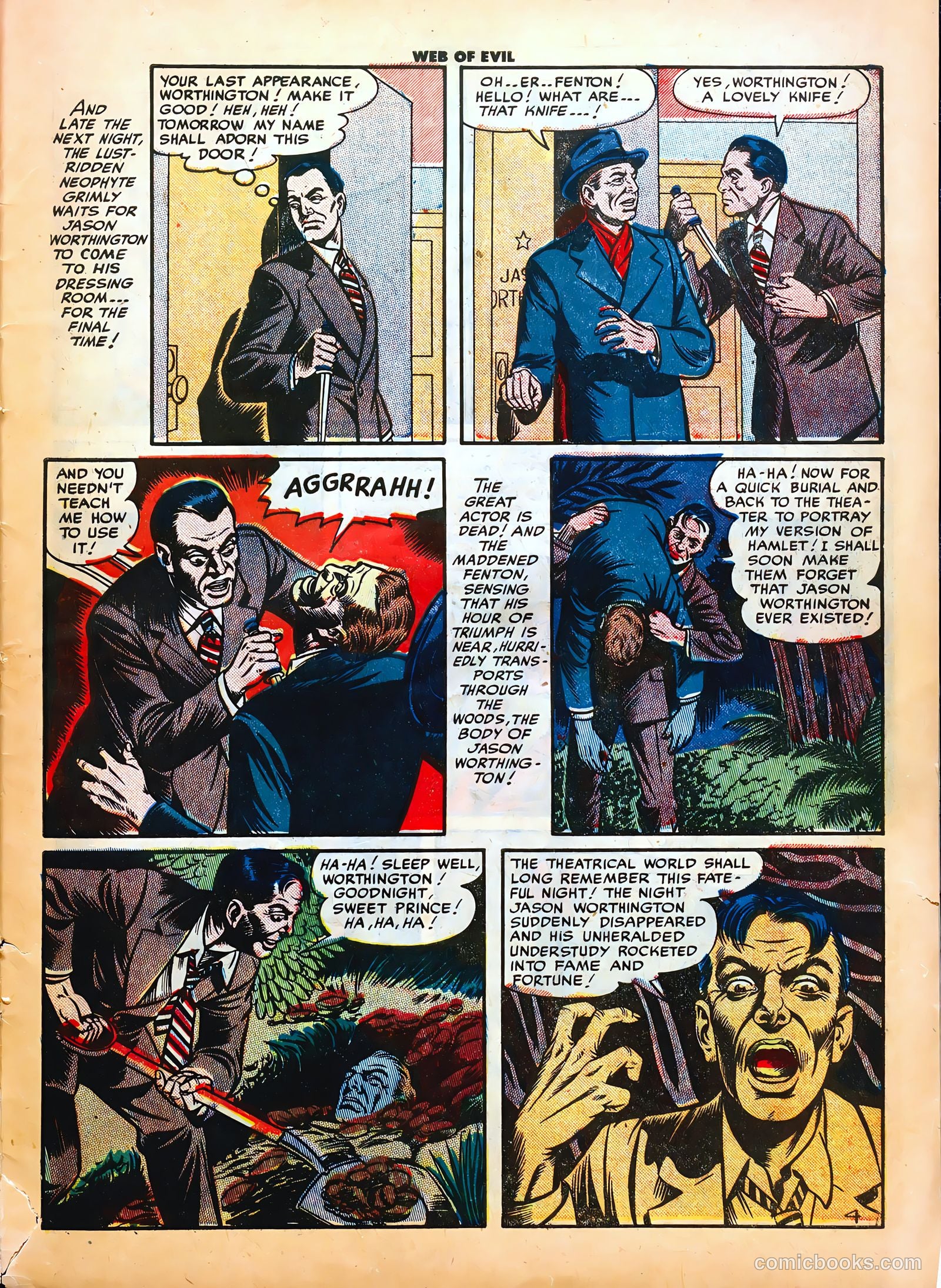 Web of Evil #1 (1952) — page 29 of 36