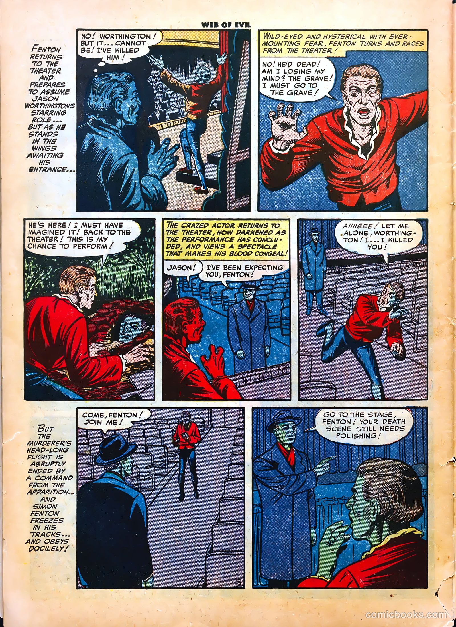 Web of Evil #1 (1952) — page 30 of 36