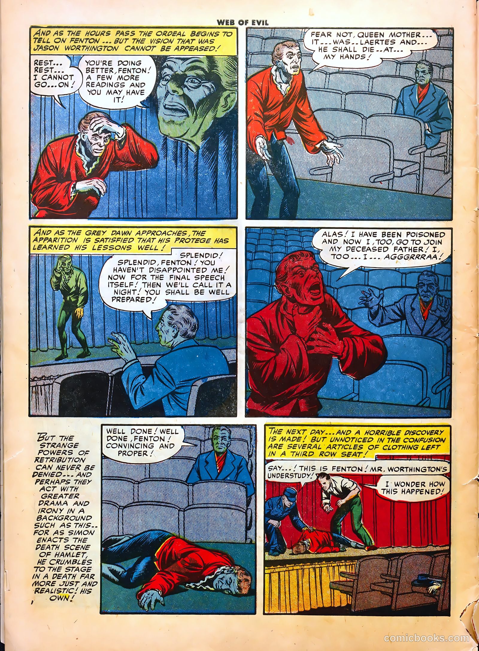 Web of Evil #1 (1952) — page 32 of 36