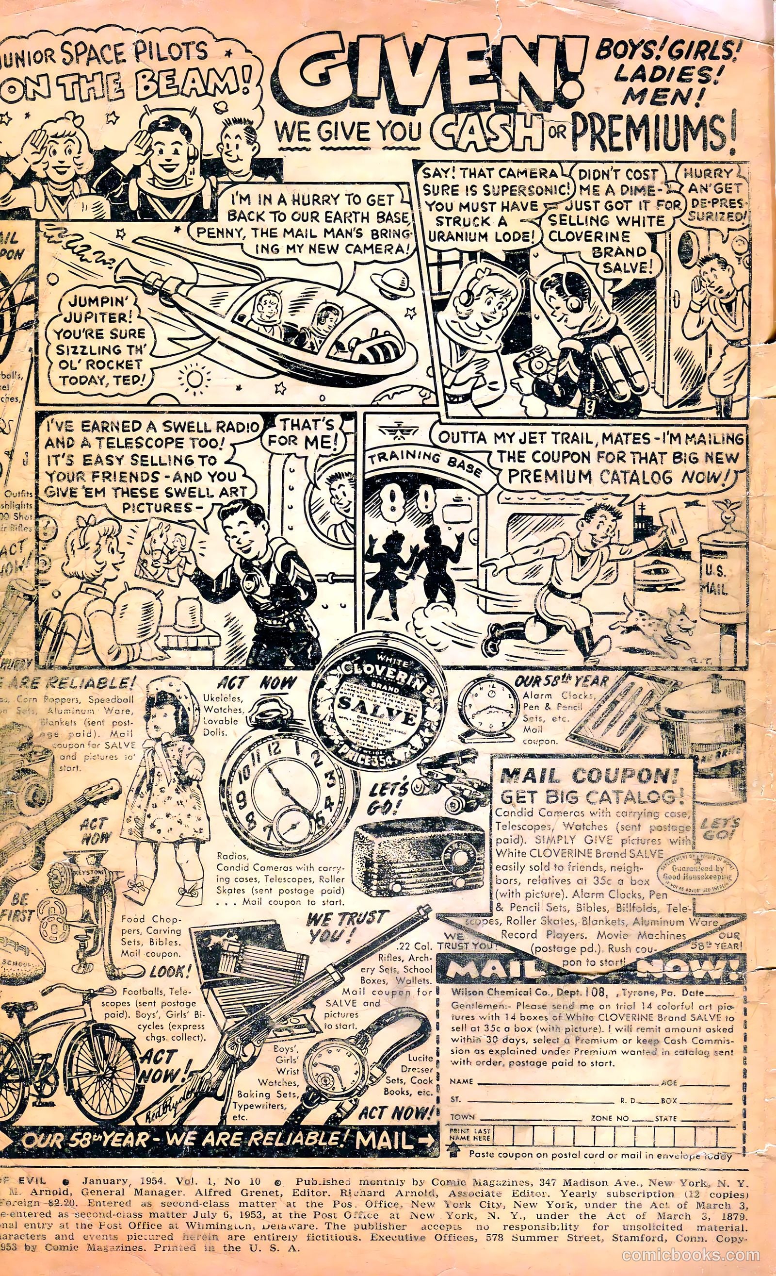 Web of Evil #10 (1954) — page 2 of 36