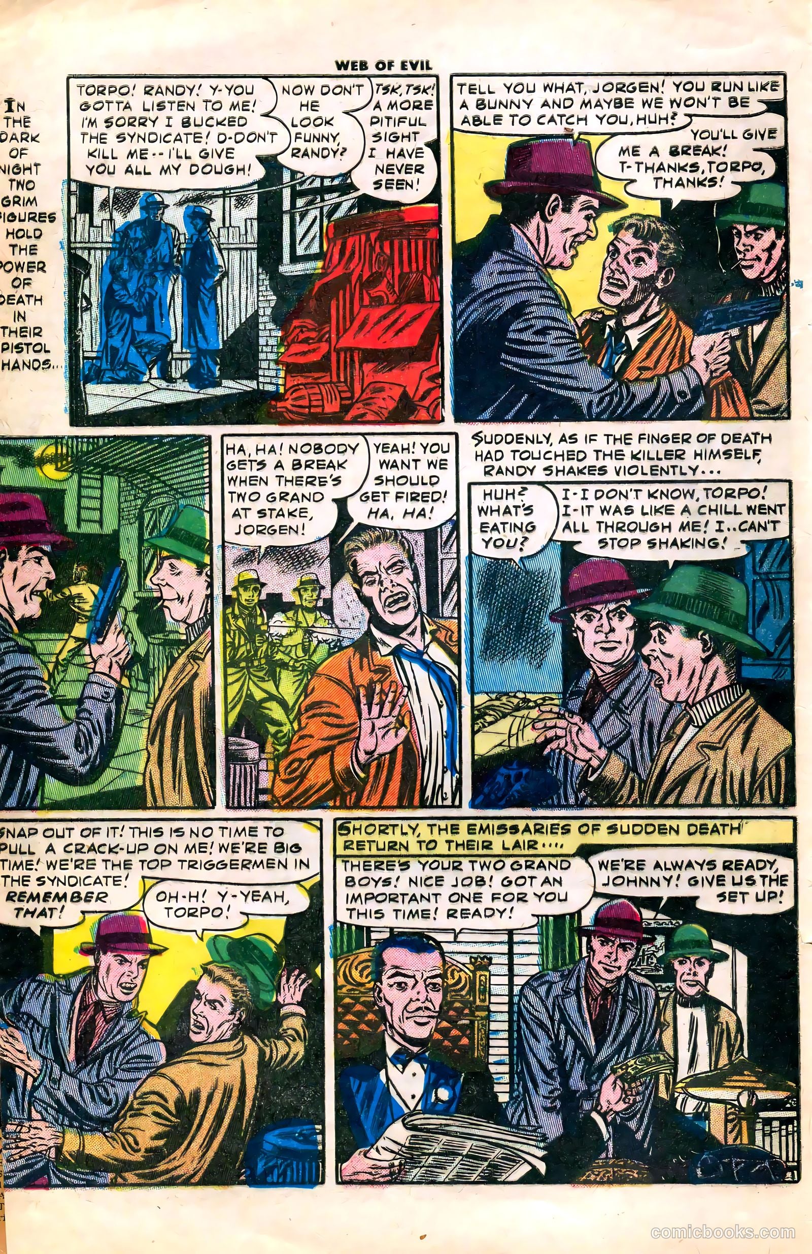 Web of Evil #10 (1954) — page 4 of 36