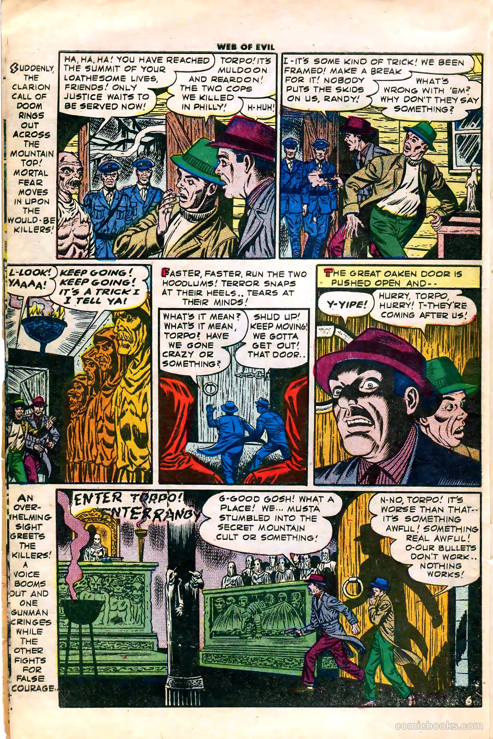Web of Evil #10 (1954) — page 8 of 36