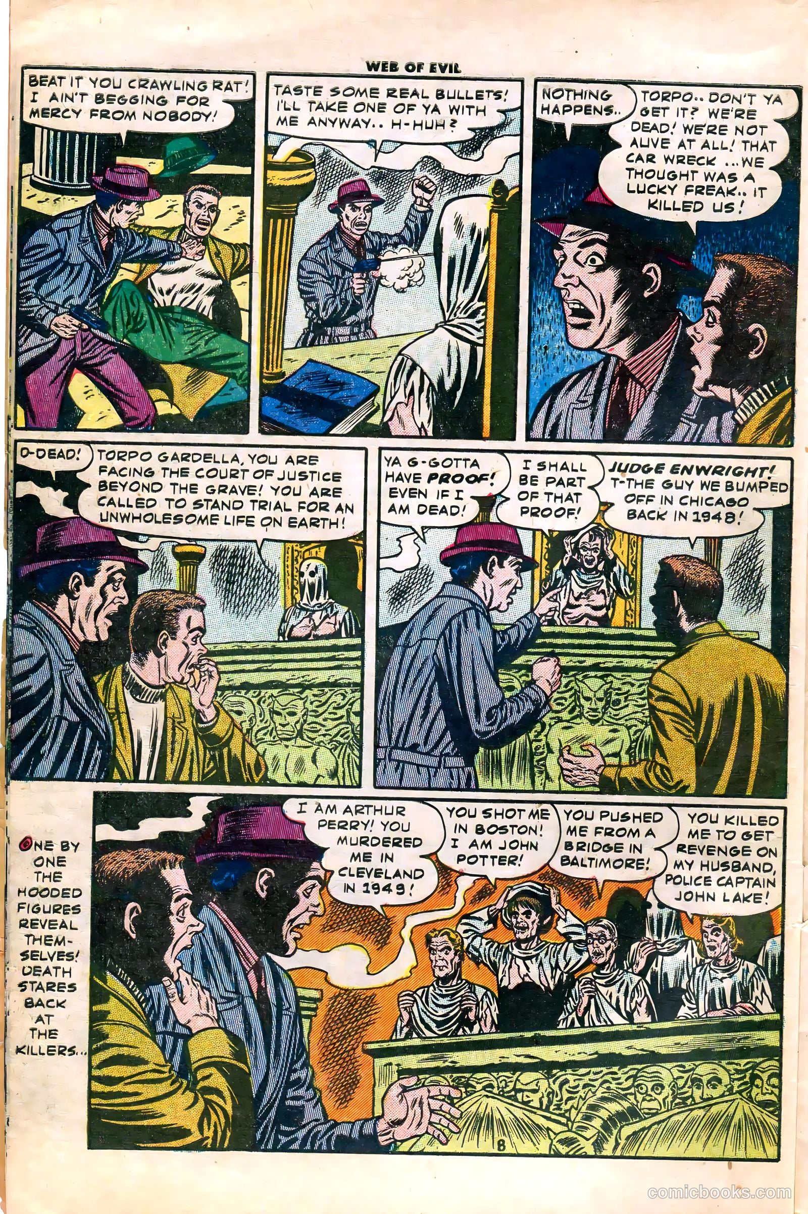 Web of Evil #10 (1954) — page 10 of 36