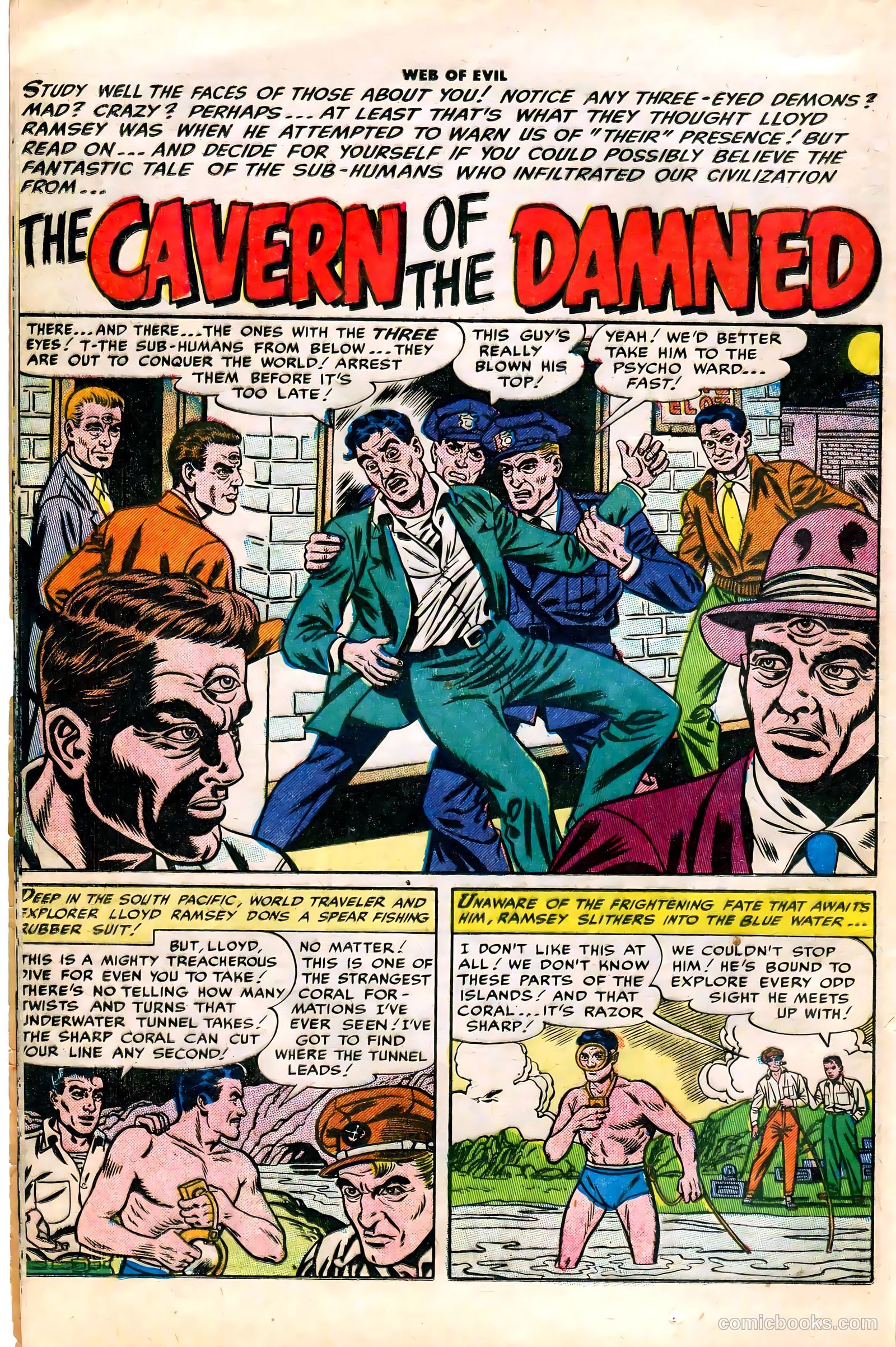 Web of Evil #10 (1954) — page 12 of 36
