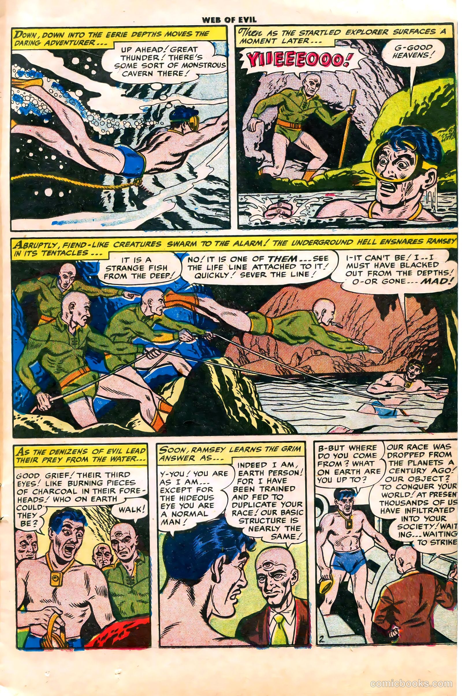 Web of Evil #10 (1954) — page 13 of 36