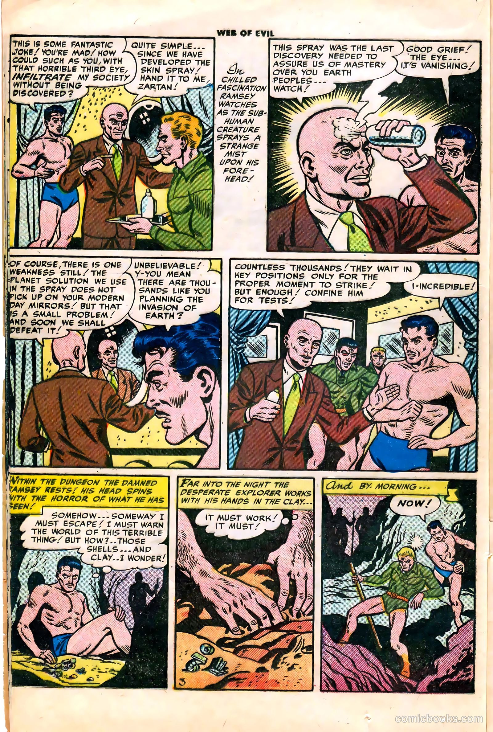Web of Evil #10 (1954) — page 14 of 36