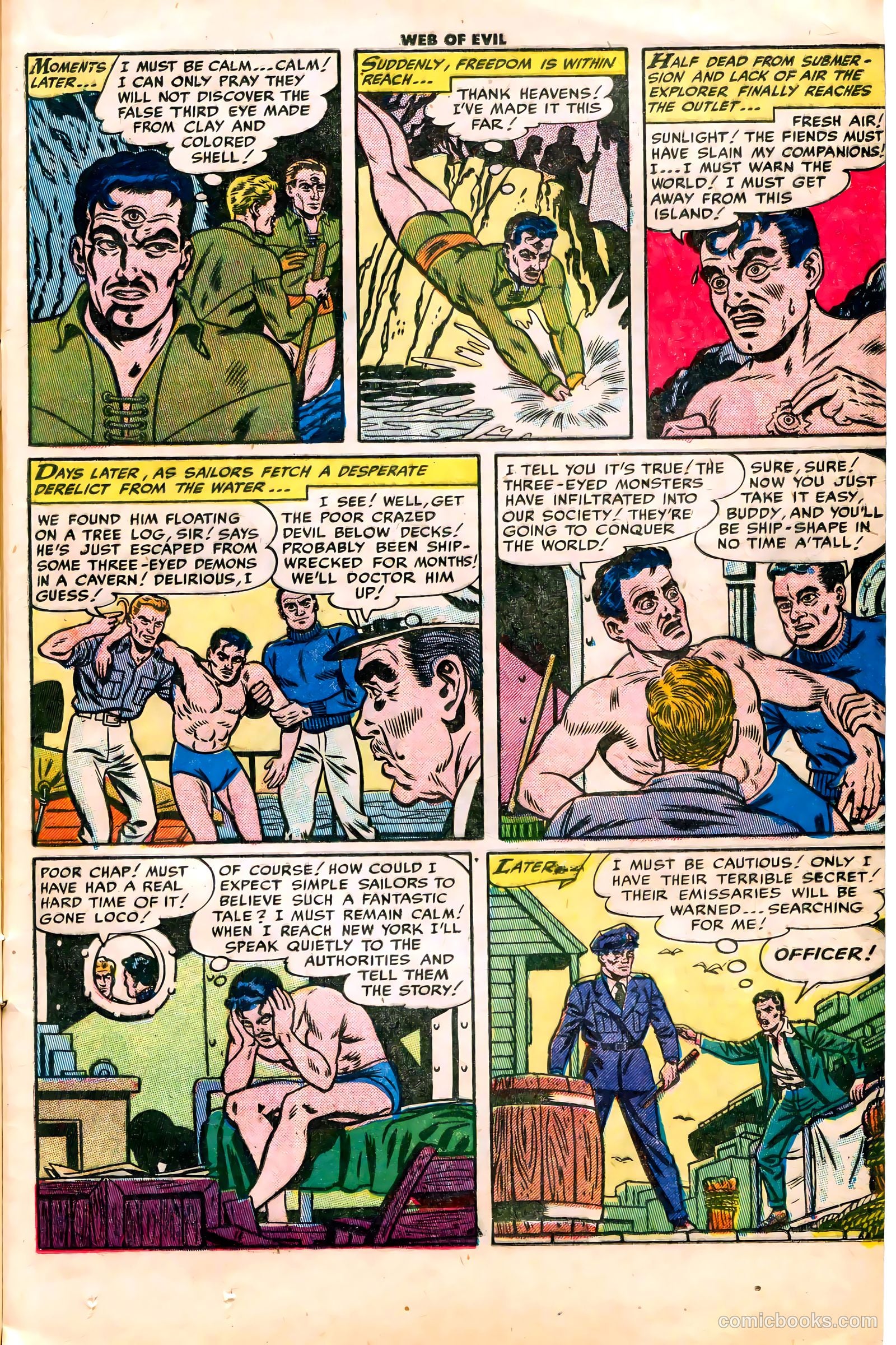 Web of Evil #10 (1954) — page 15 of 36