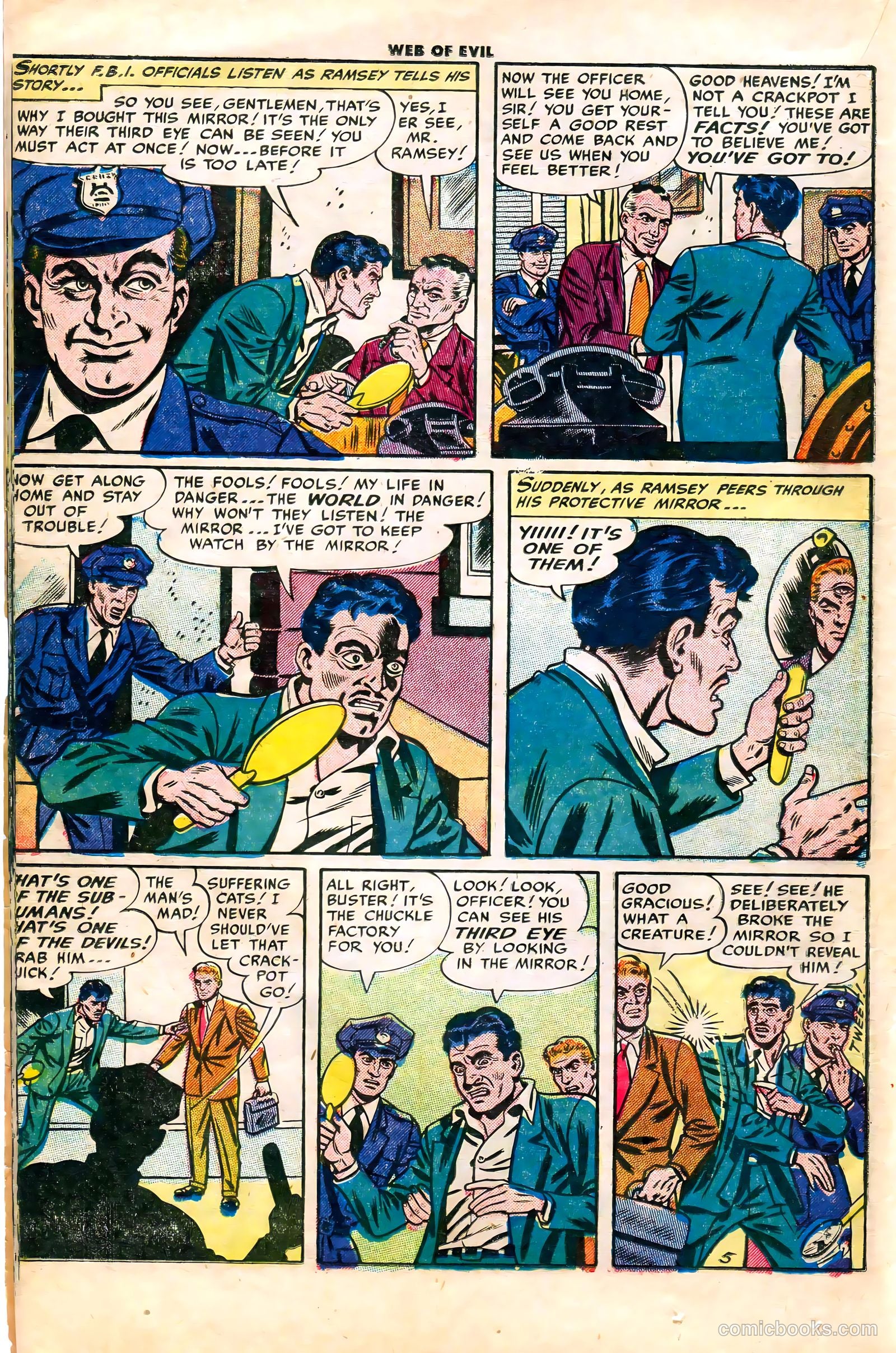 Web of Evil #10 (1954) — page 16 of 36