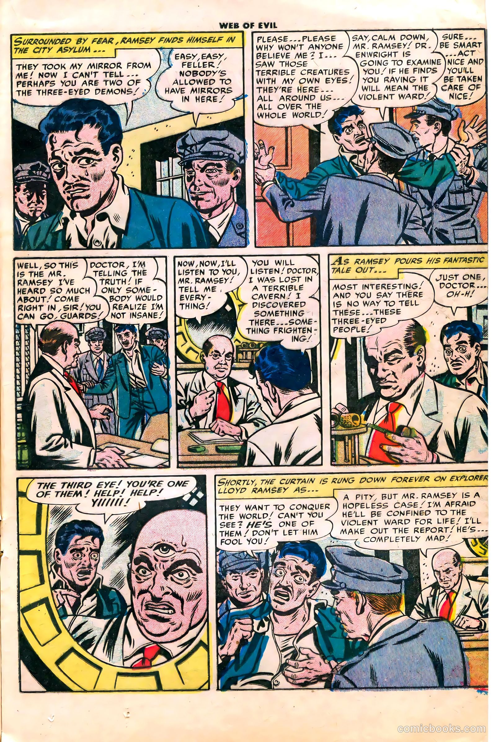 Web of Evil #10 (1954) — page 17 of 36