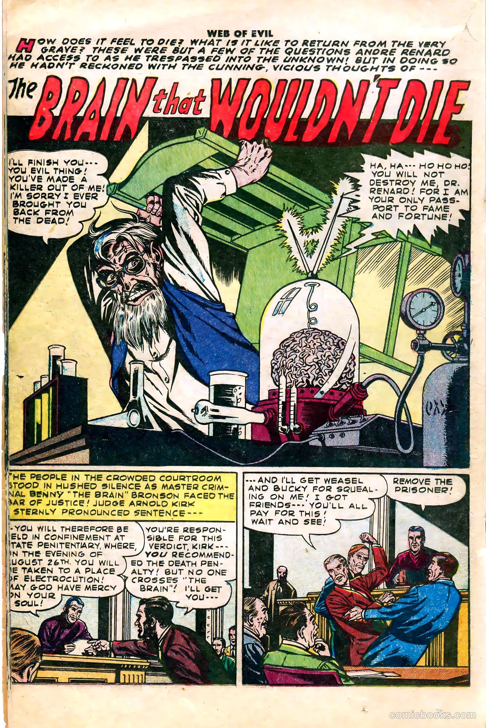 Web of Evil #10 (1954) — page 18 of 36