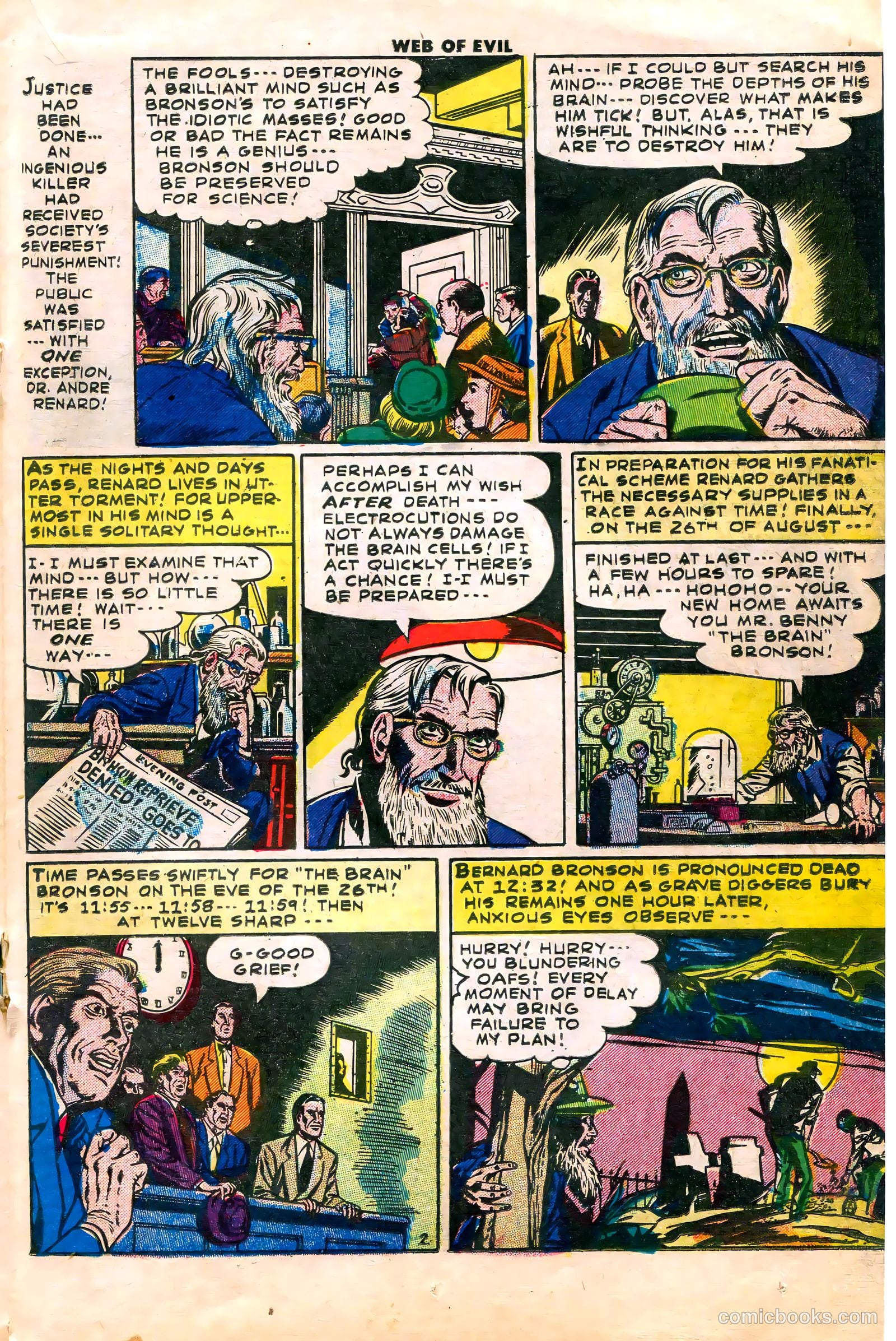 Web of Evil #10 (1954) — page 19 of 36