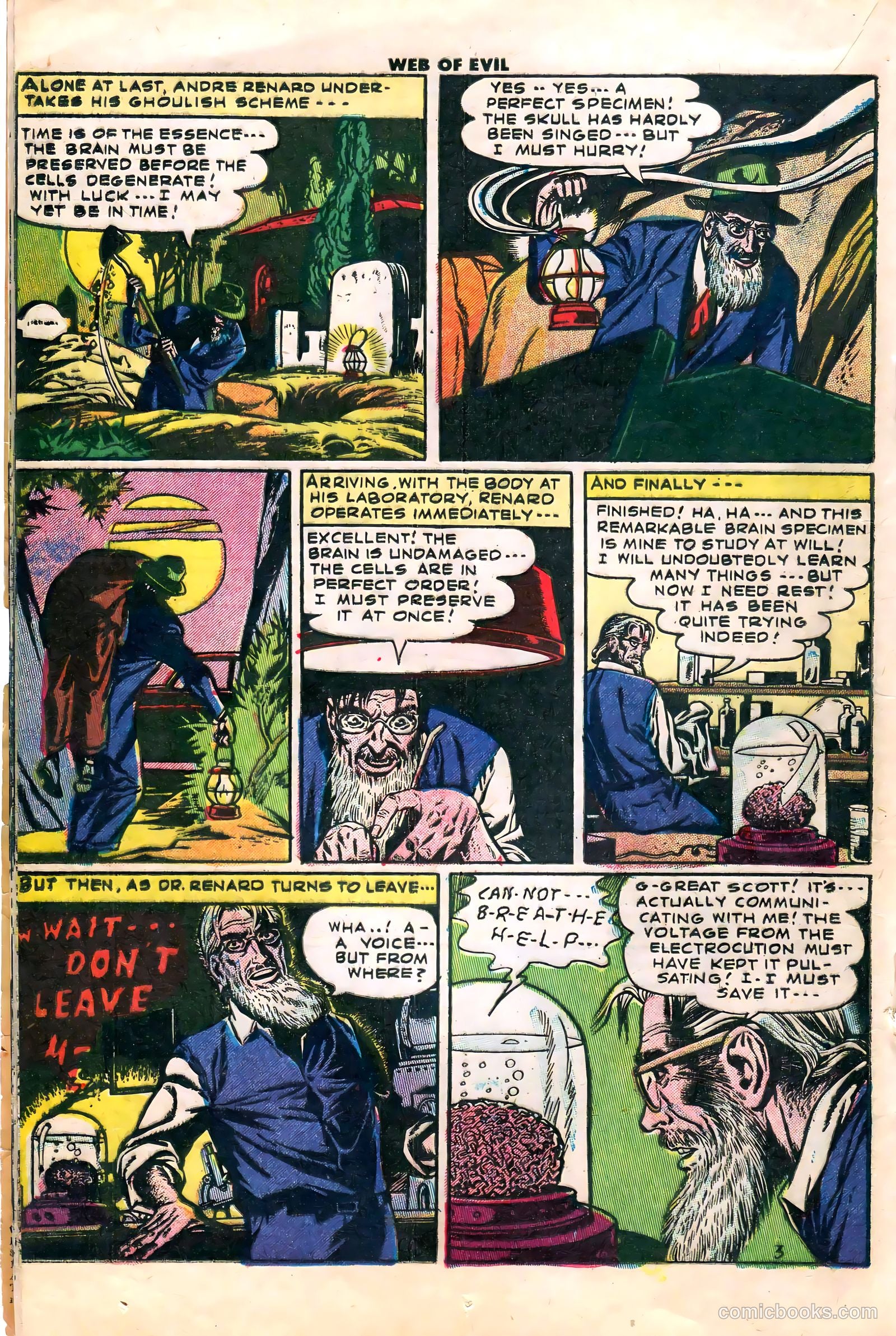 Web of Evil #10 (1954) — page 20 of 36