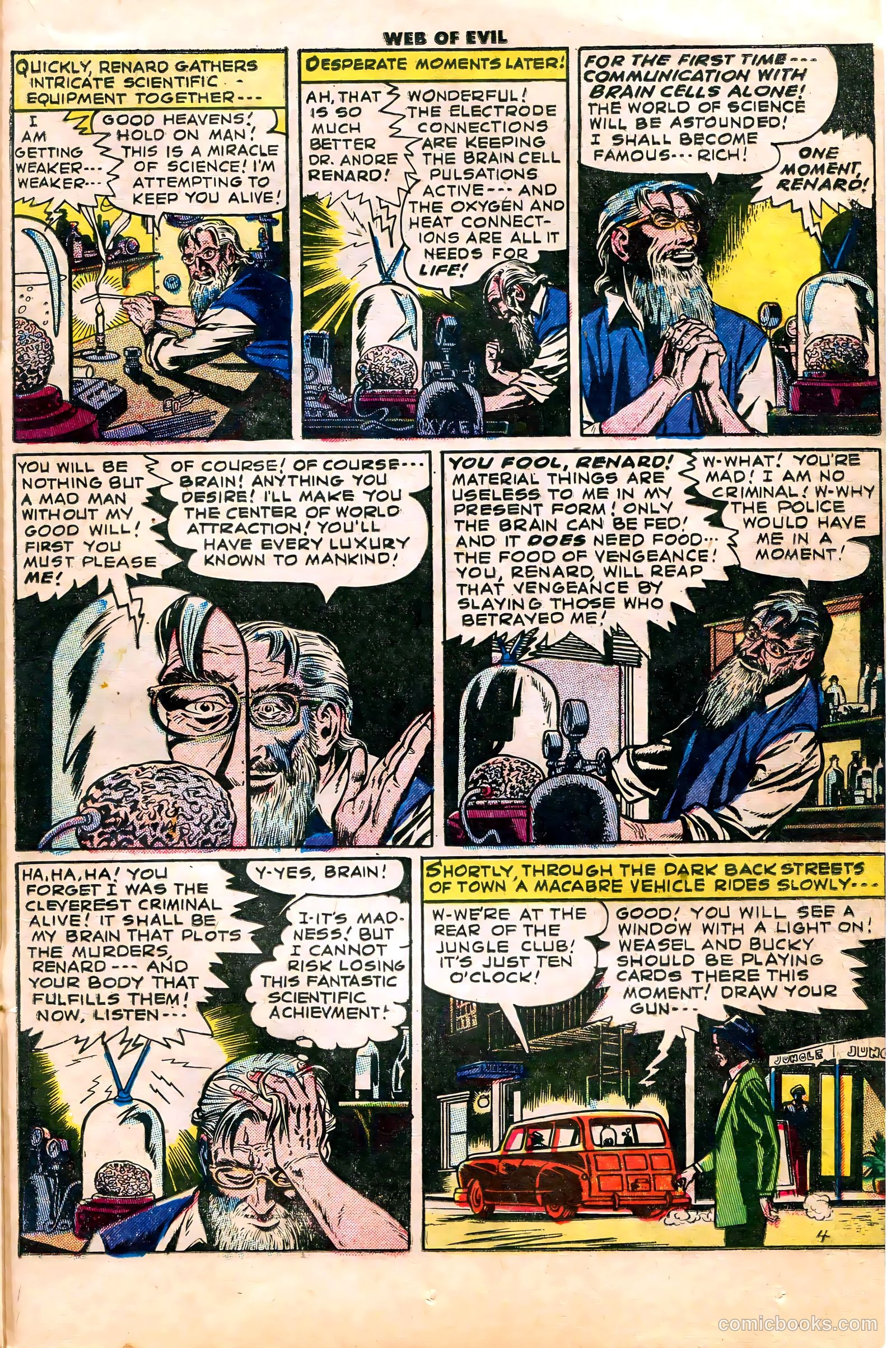 Web of Evil #10 (1954) — page 21 of 36
