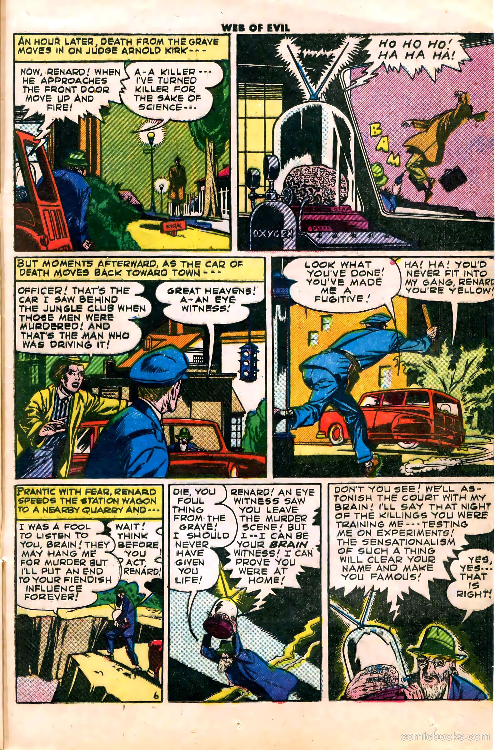 Web of Evil #10 (1954) — page 23 of 36