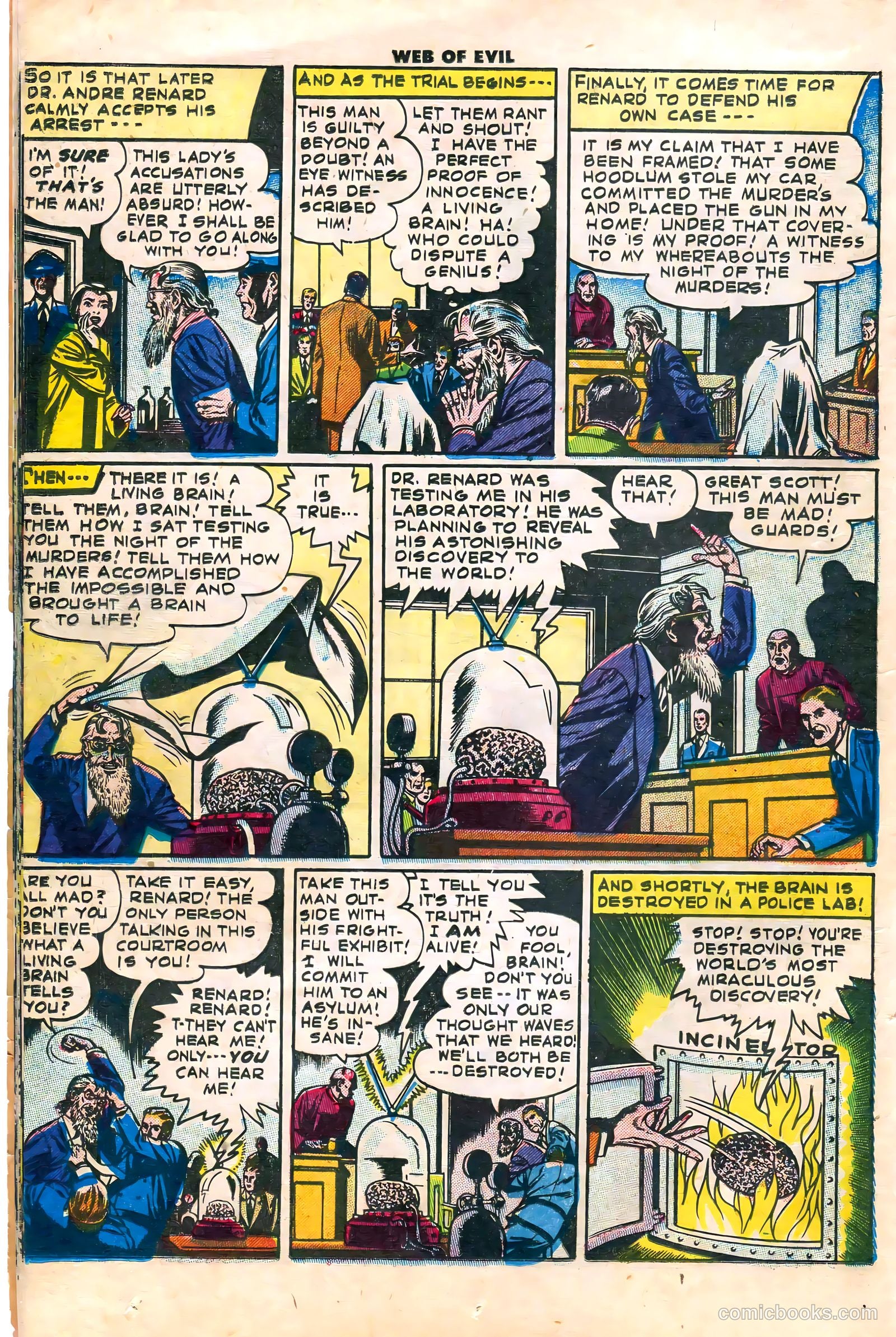 Web of Evil #10 (1954) — page 24 of 36
