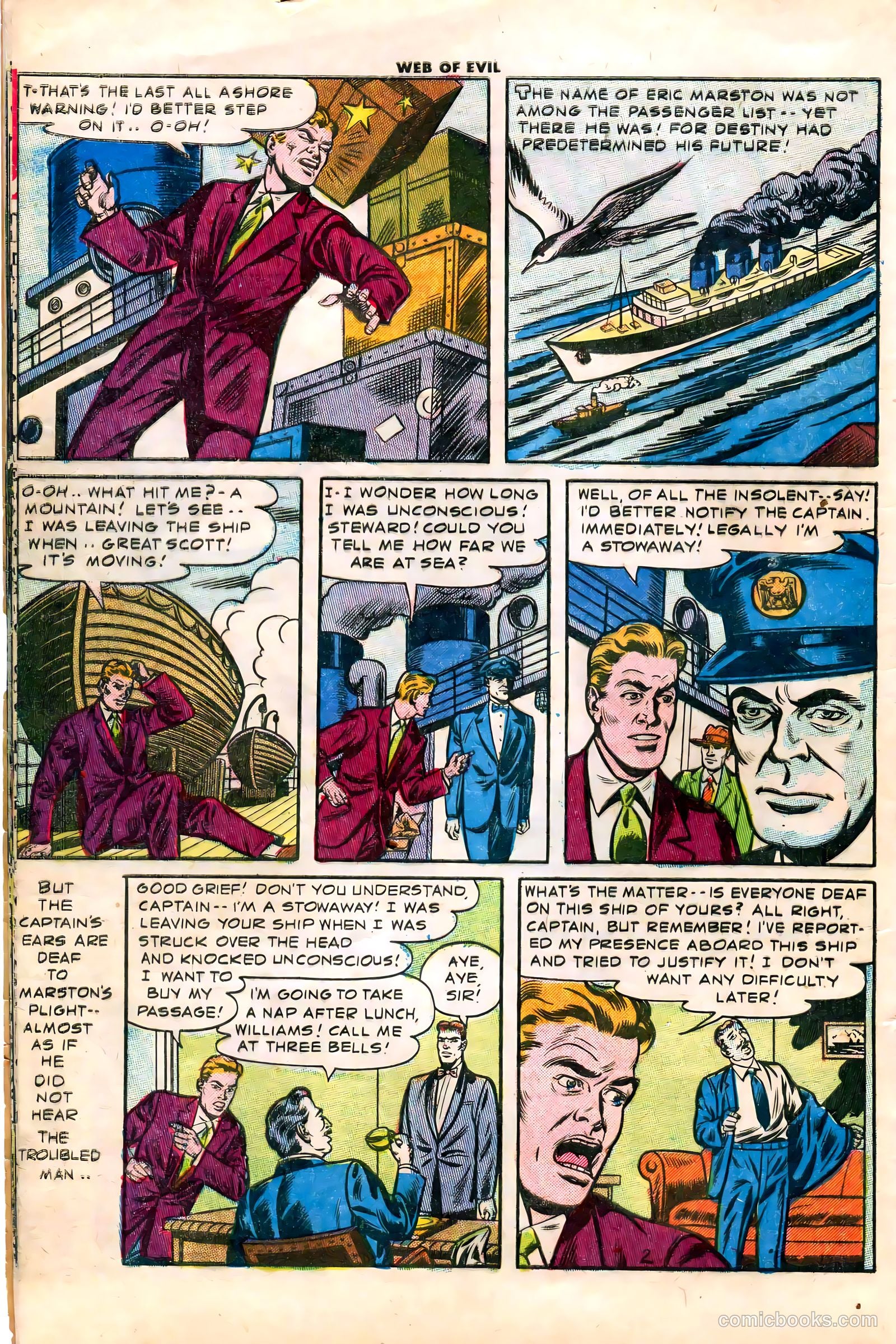 Web of Evil #10 (1954) — page 28 of 36