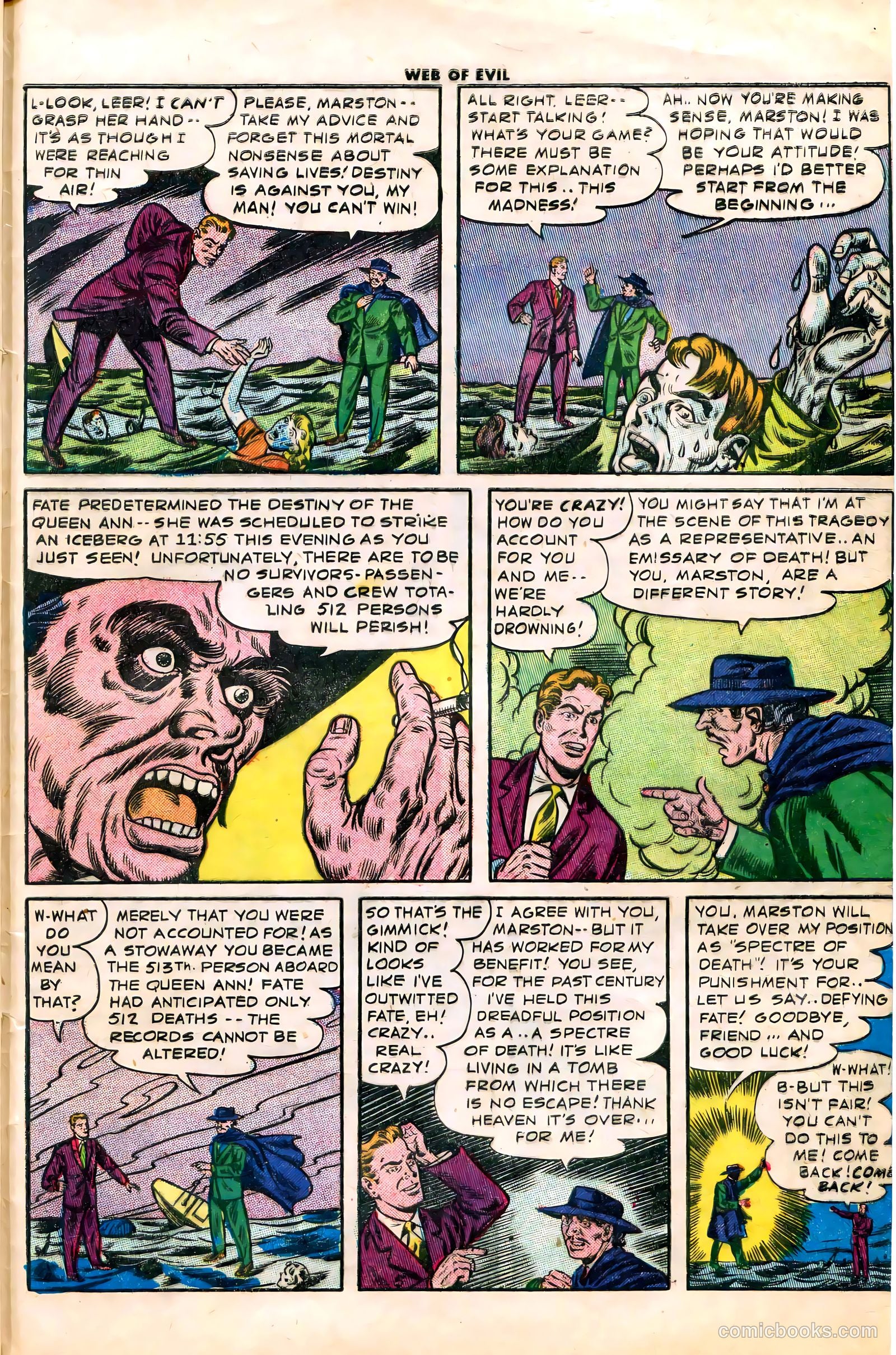Web of Evil #10 (1954) — page 31 of 36
