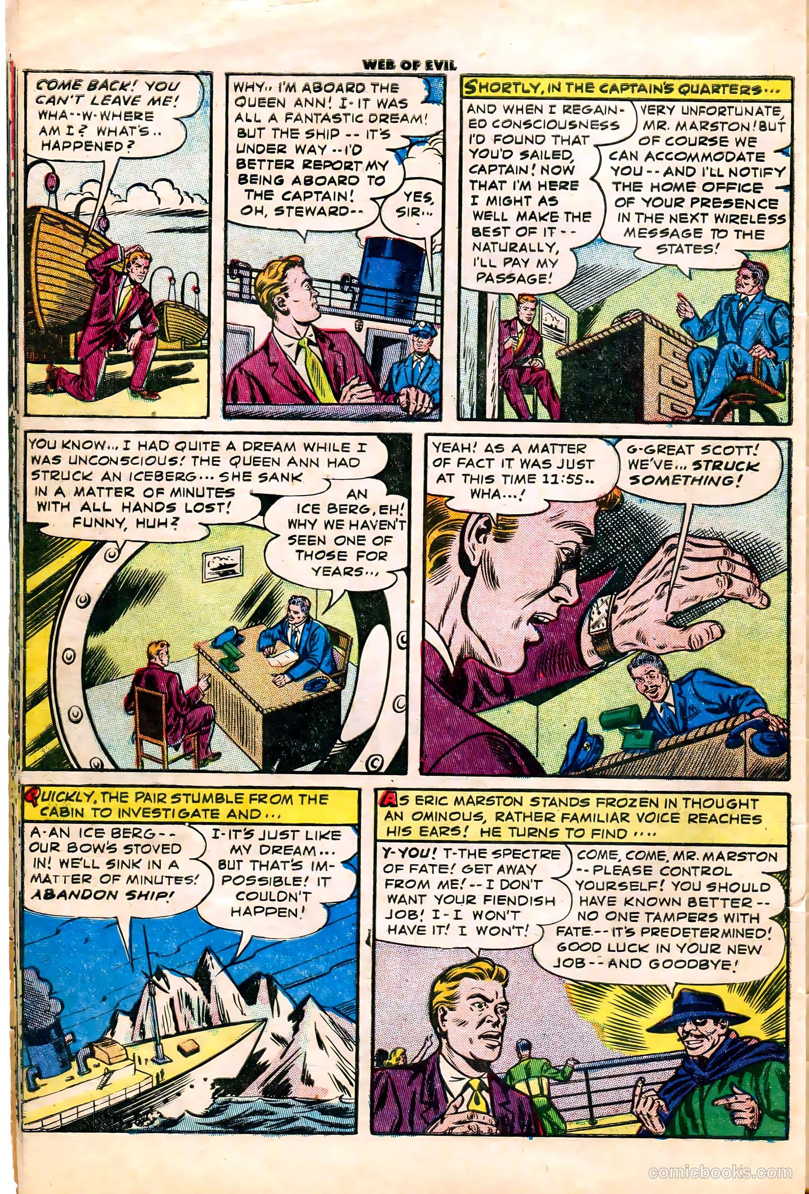 Web of Evil #10 (1954) — page 32 of 36