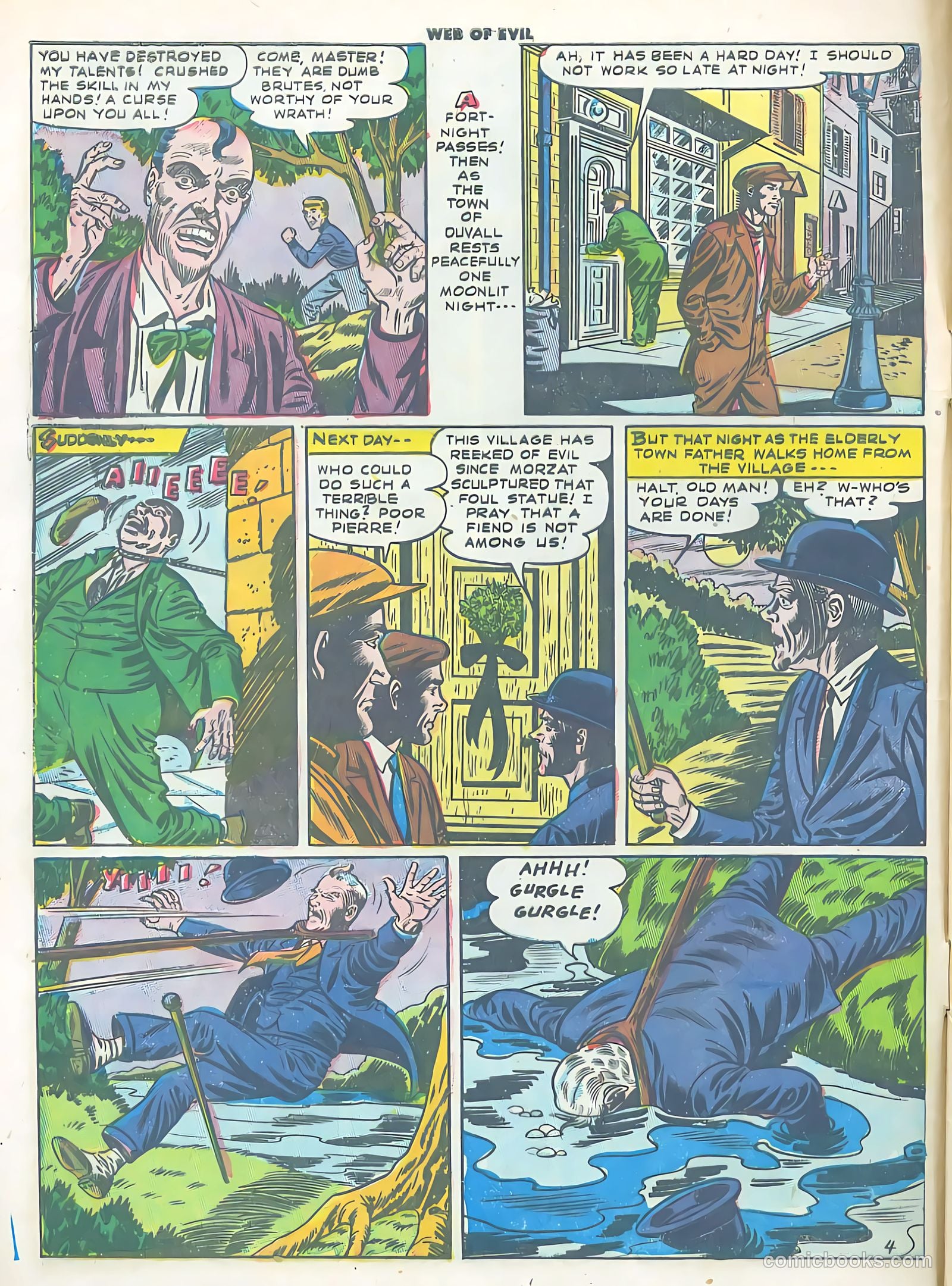 Web of Evil #11 (1954) — page 6 of 36