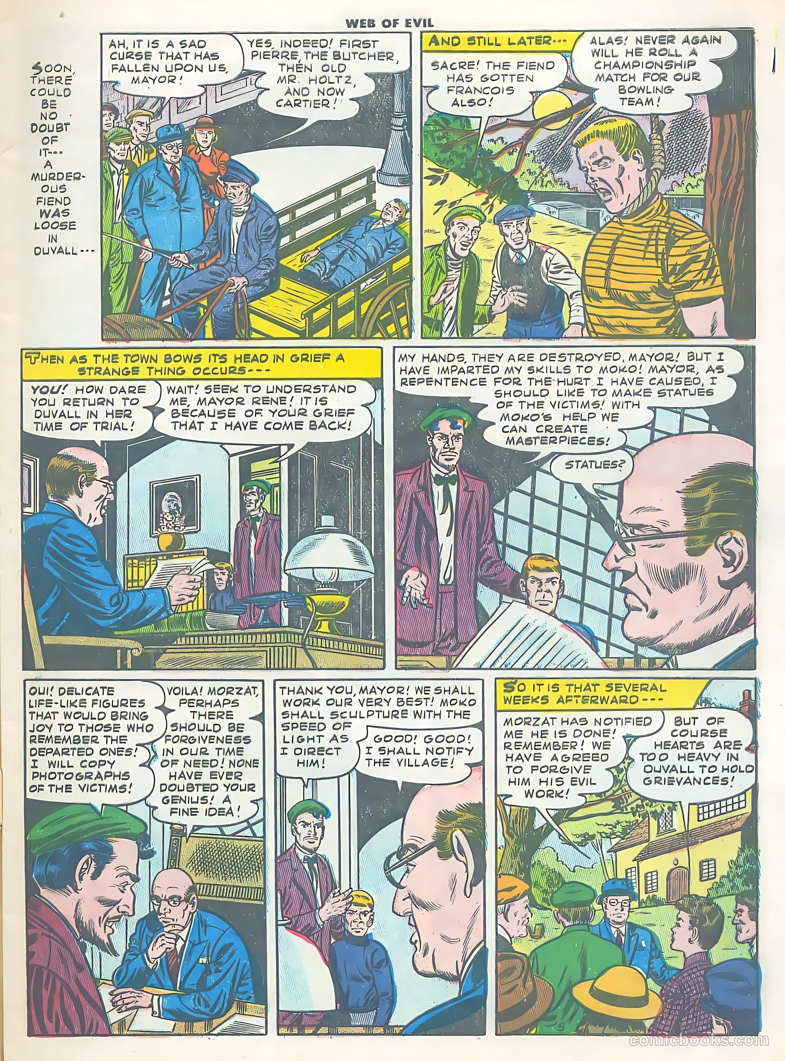 Web of Evil #11 (1954) — page 7 of 36