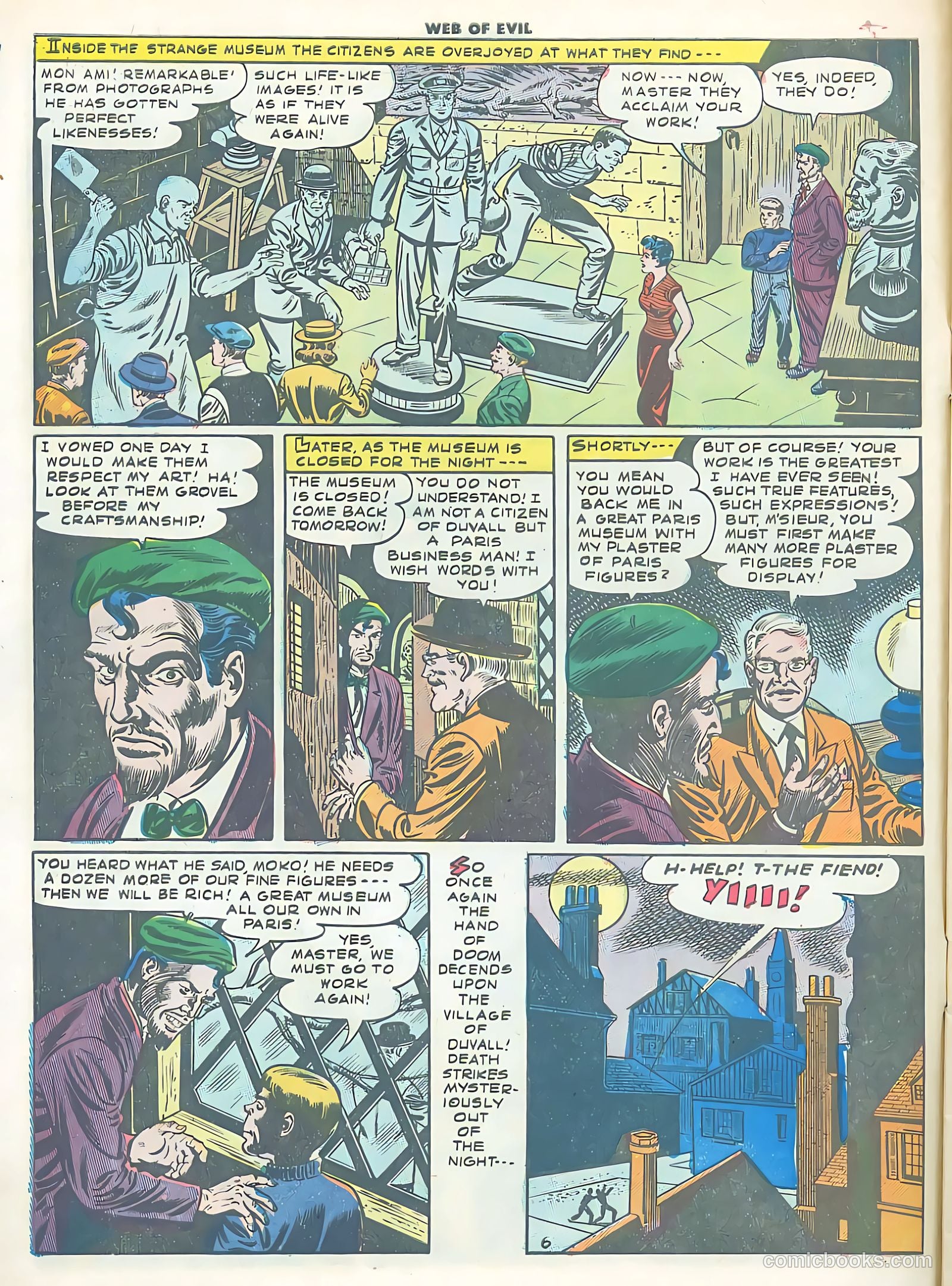 Web of Evil #11 (1954) — page 8 of 36