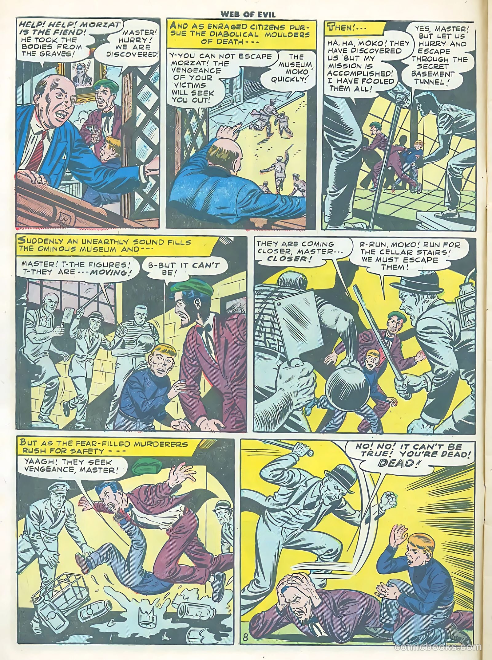 Web of Evil #11 (1954) — page 10 of 36