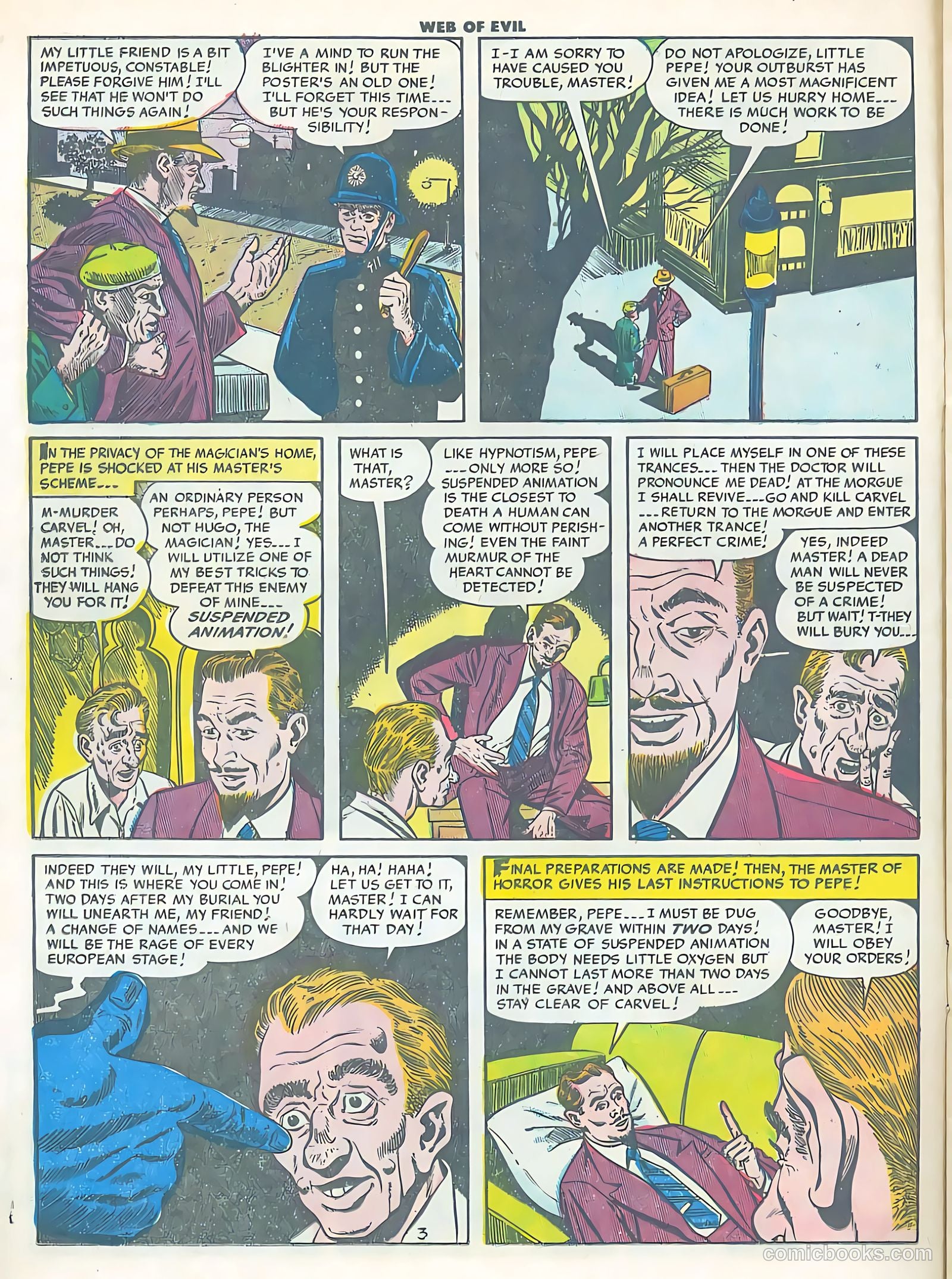 Web of Evil #11 (1954) — page 14 of 36
