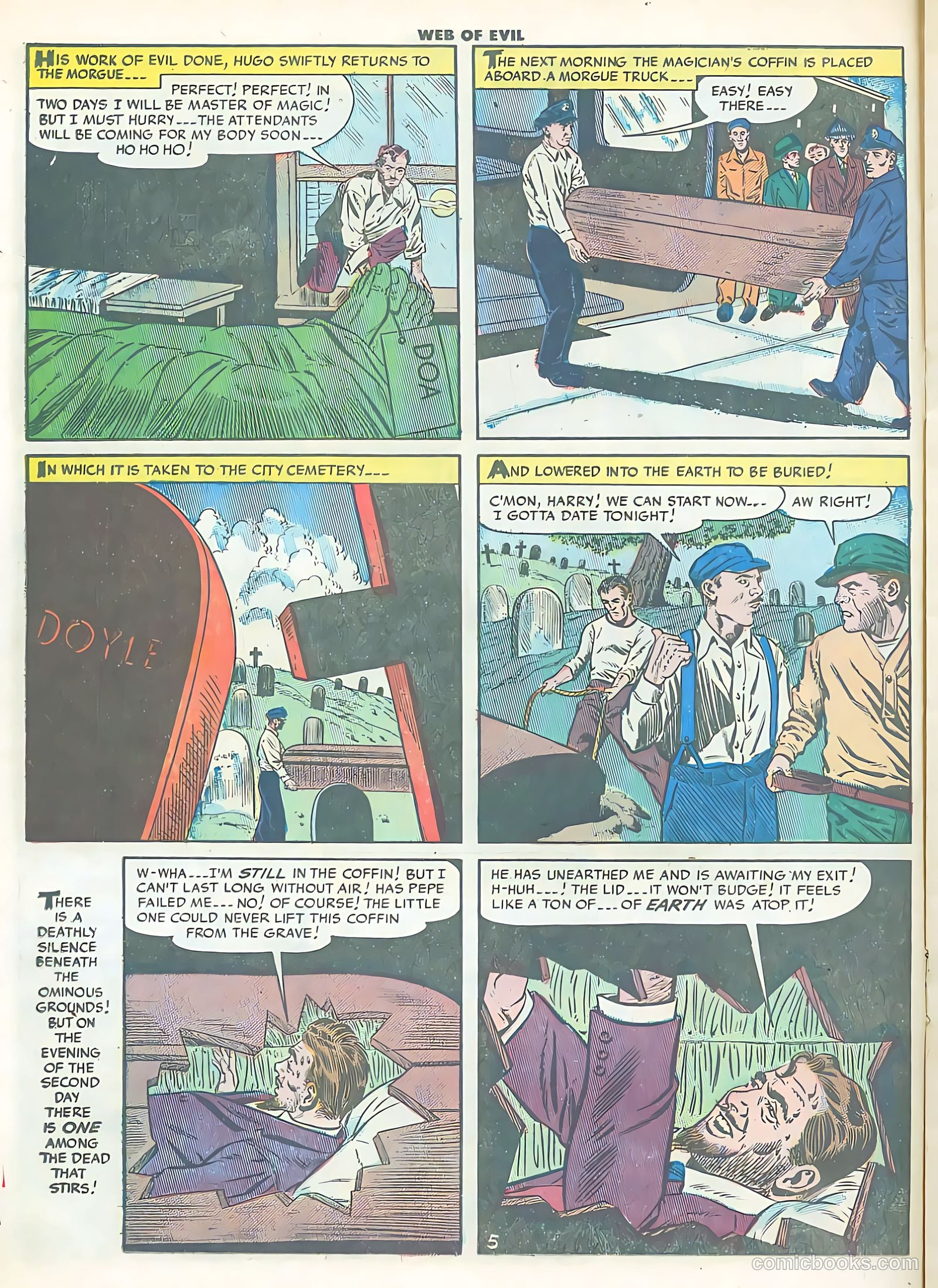 Web of Evil #11 (1954) — page 16 of 36