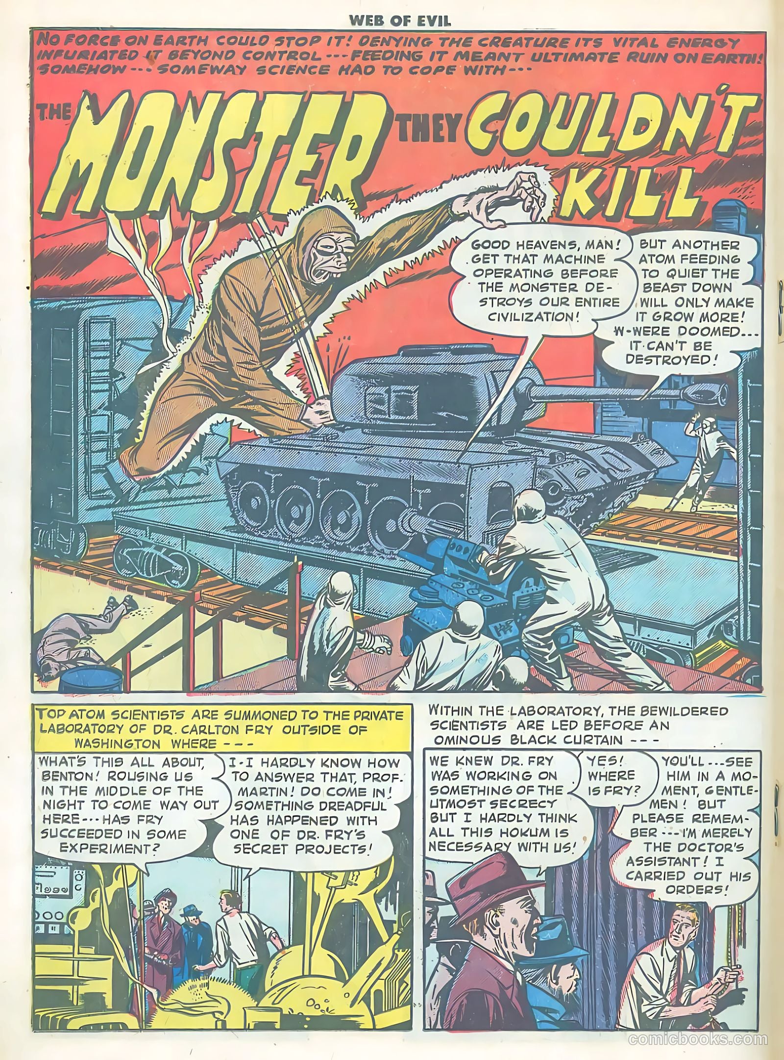 Web of Evil #11 (1954) — page 18 of 36