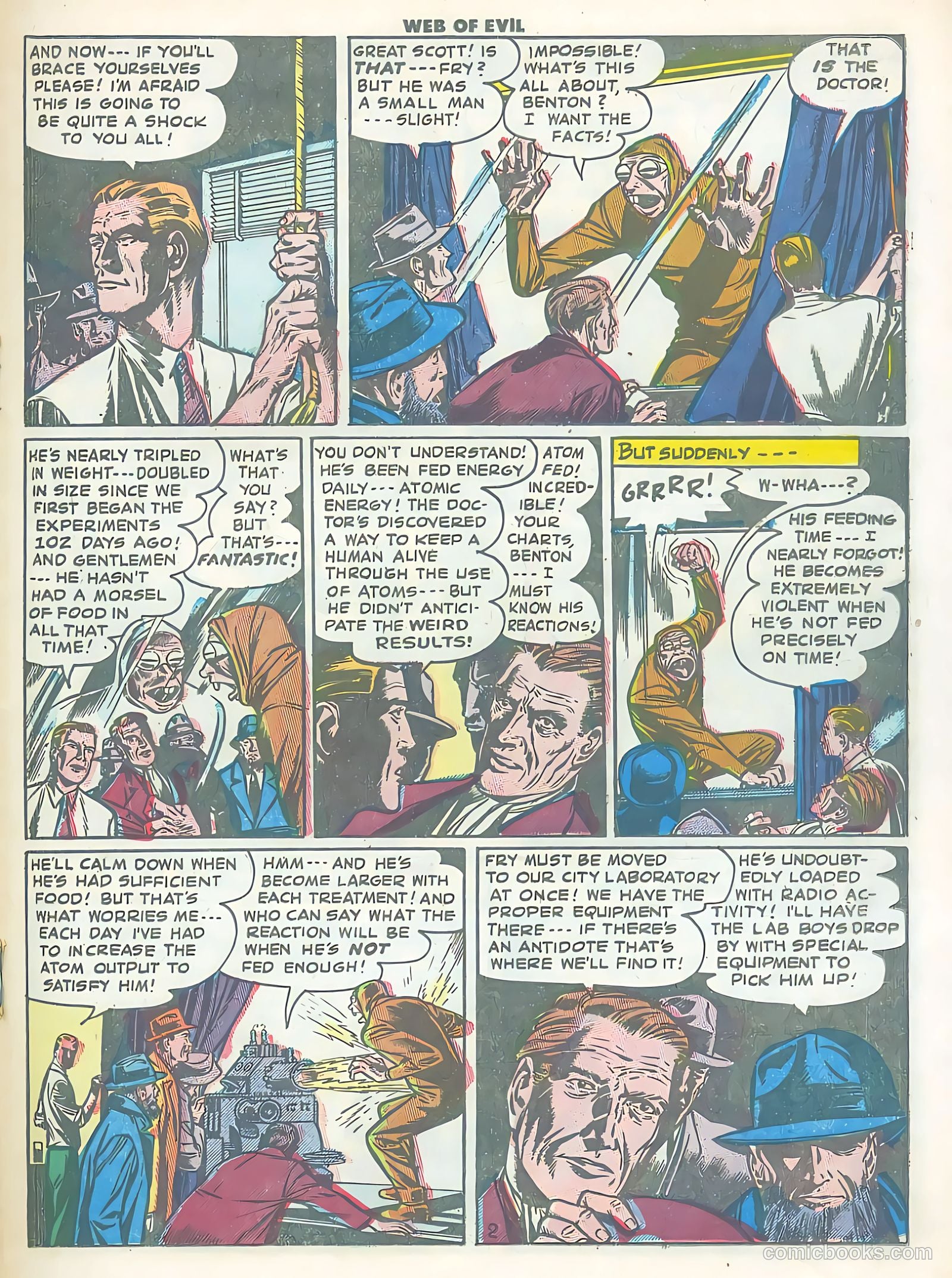 Web of Evil #11 (1954) — page 19 of 36